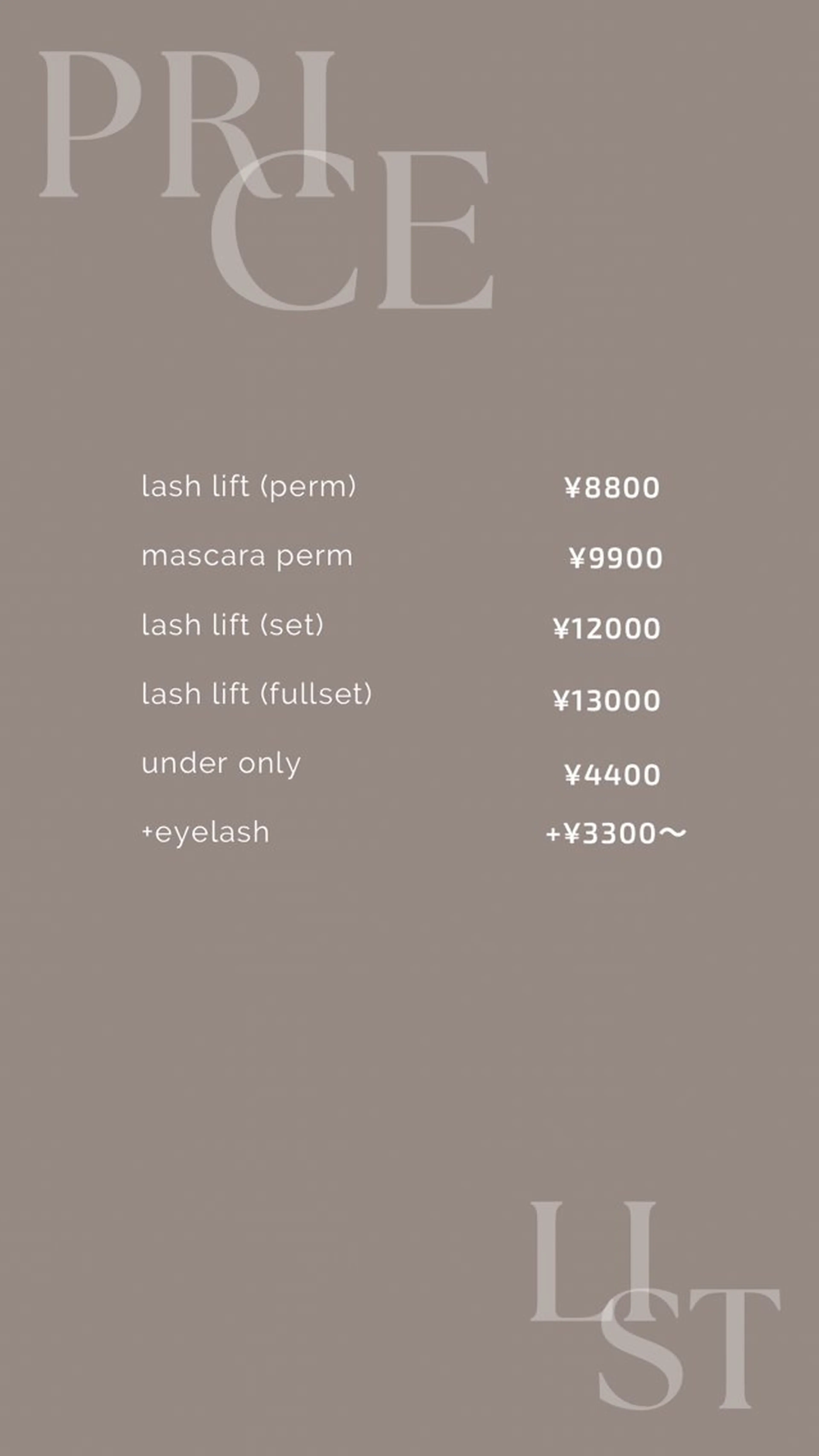 マツエク・マツパ マツパ loji eye所属・hashidume aiのマツエク・マツパデザイン