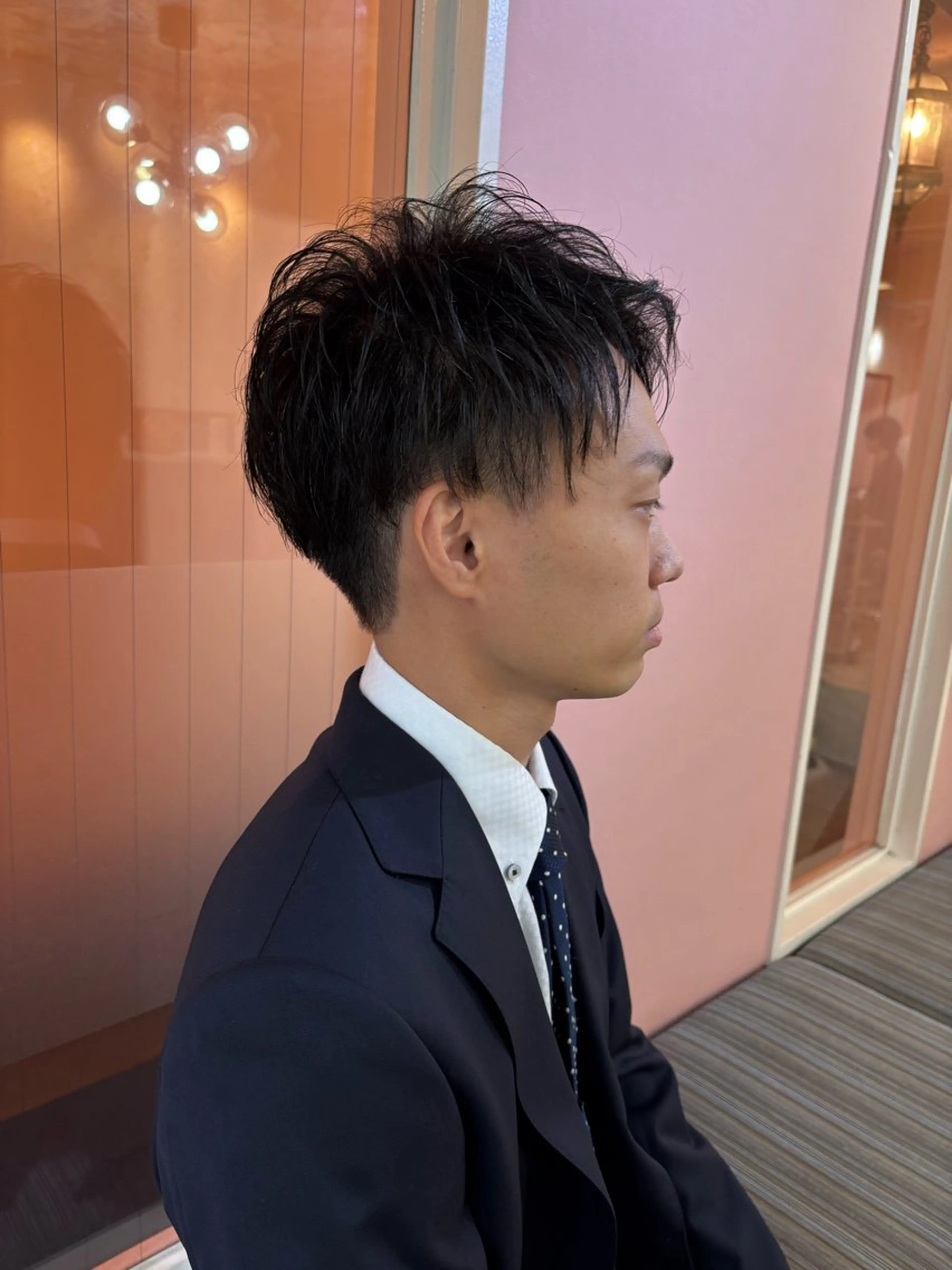 メンズカットの写真