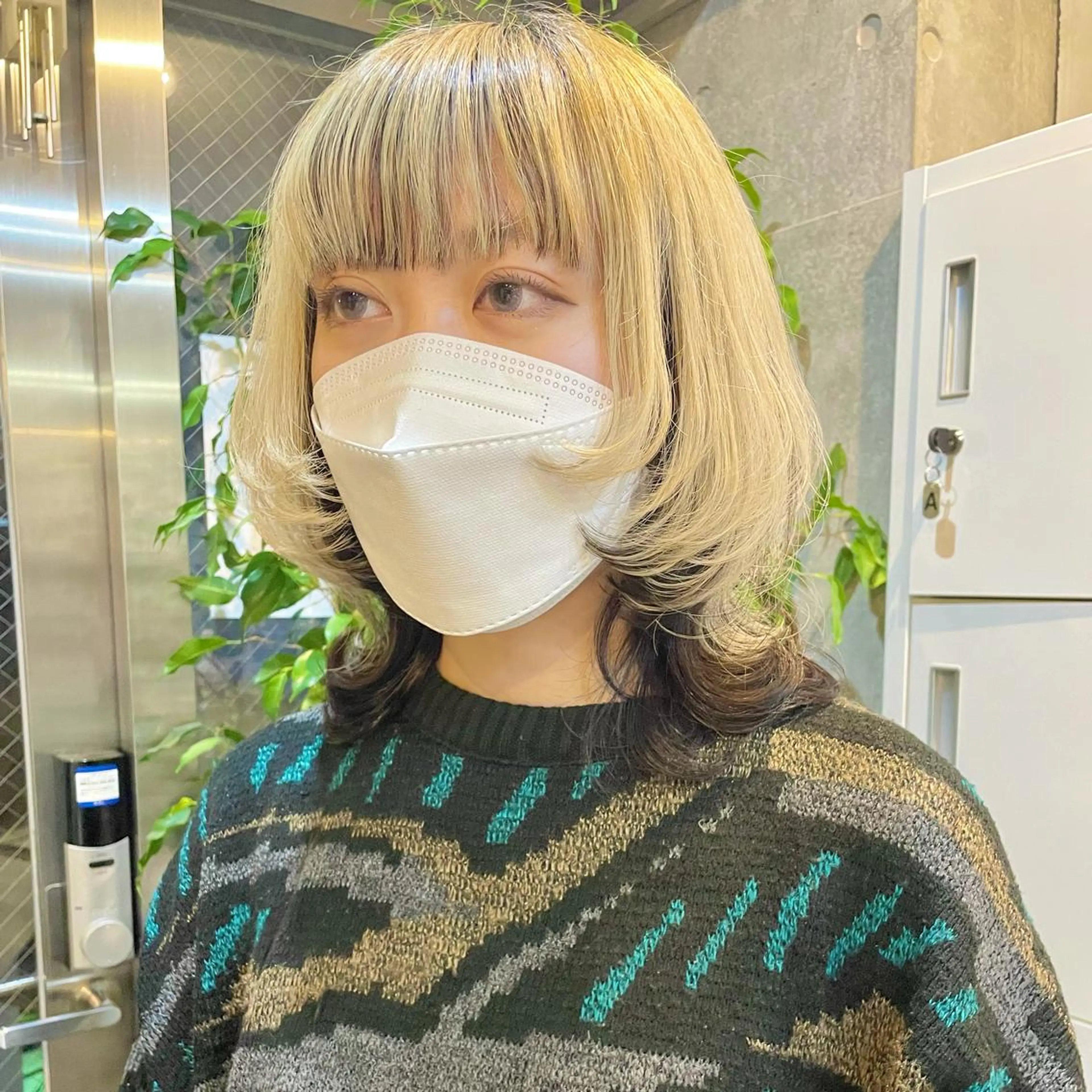 ロング 髪質改善 ウルフカット カット トリートメント もにか🌞原宿/渋谷 🌝ブリーチカラーのヘアスタイル