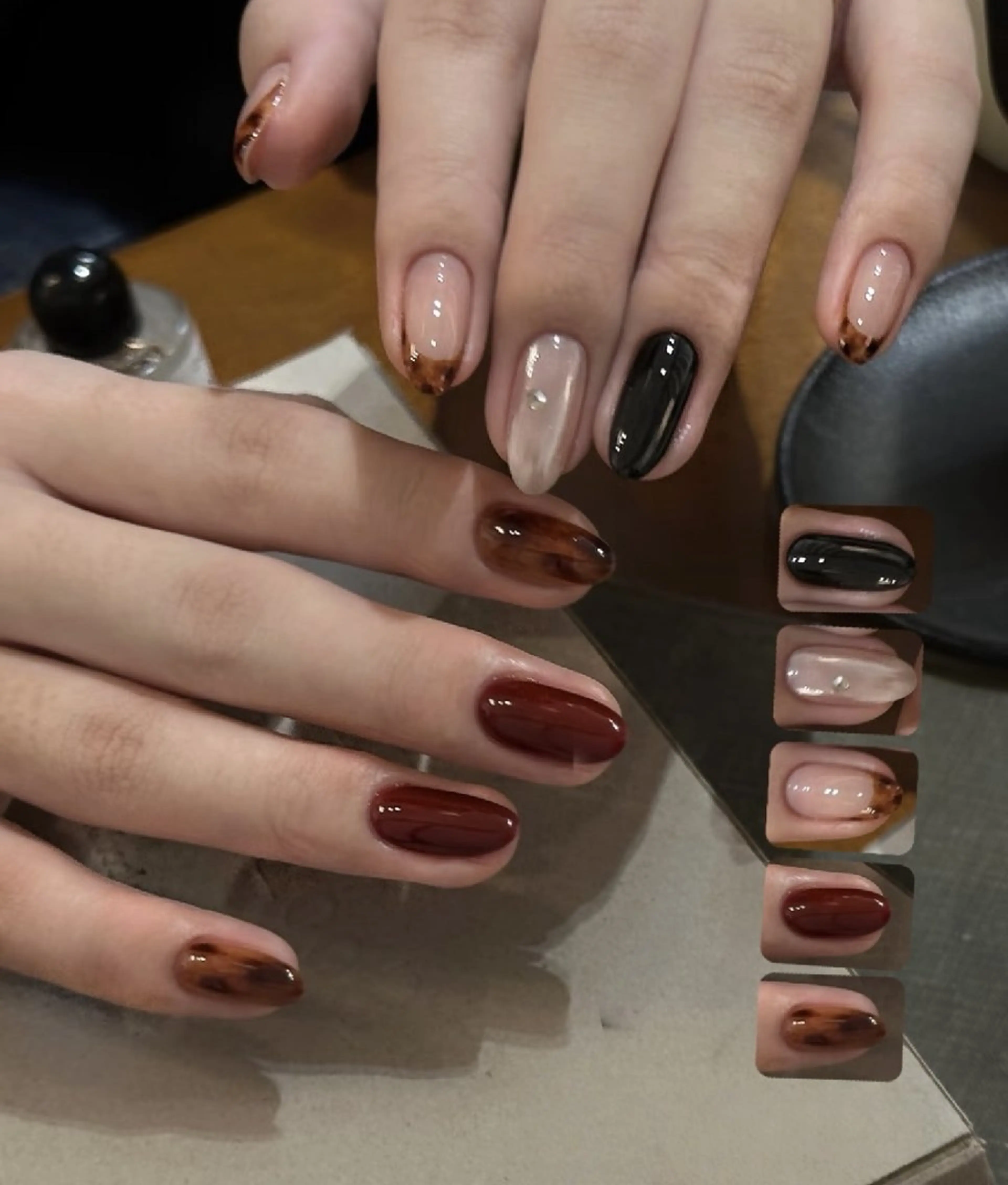 ネイル ハンドネイル パラジェル＆フィルイン取り扱いサロンSol Nail所属・Sol Nail ミネのネイルデザイン