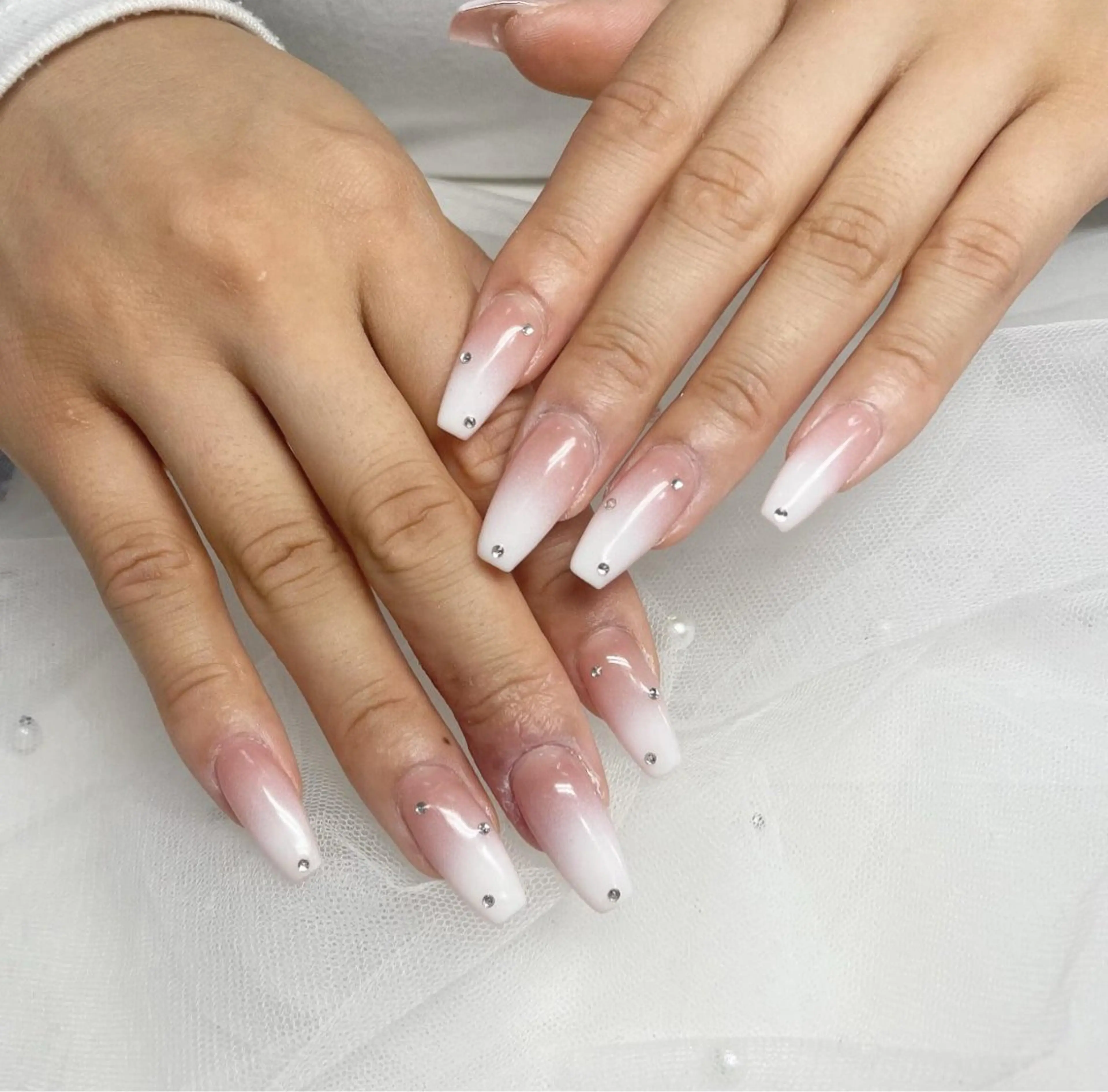 ネイル ロングネイル ハンドネイル WOLTOKYO RIAのネイルデザイン