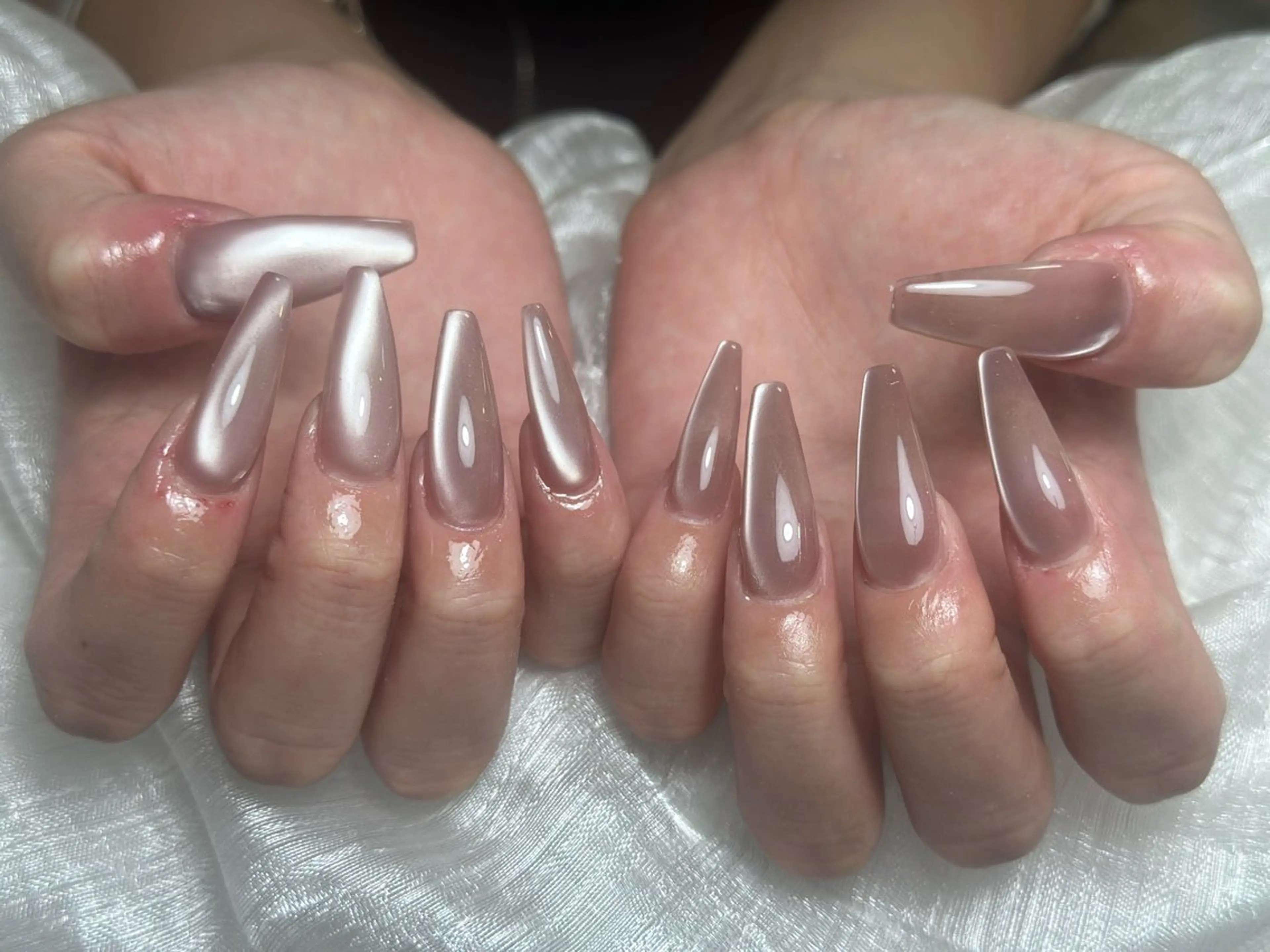 ネイル アートネイル ジェルネイル マグネットネイル ハンドネイル JennNail_ マオのネイルデザイン