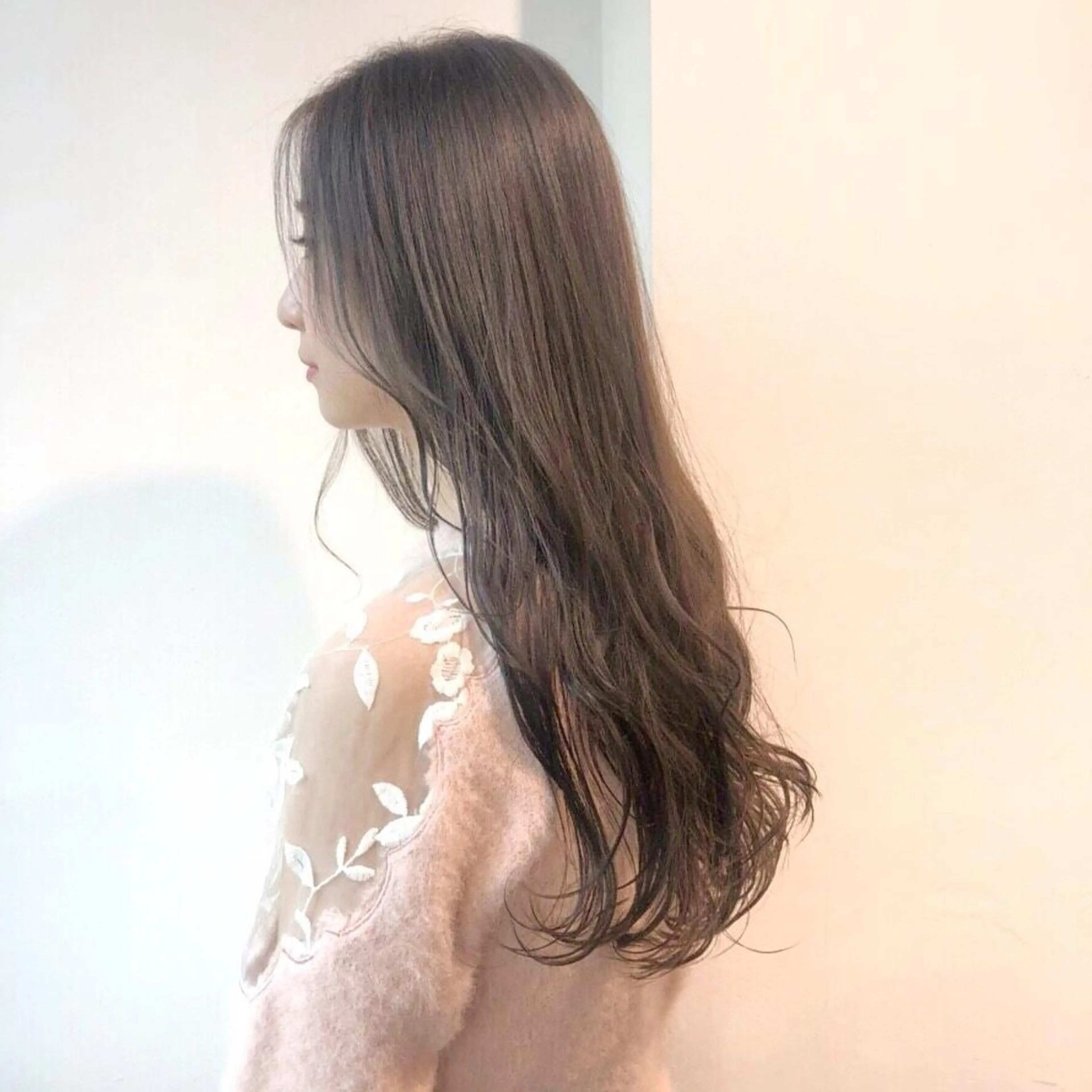 ロング カラー カット ヘアカラー ハイトーン特化🌟 仲川和人のヘアスタイル