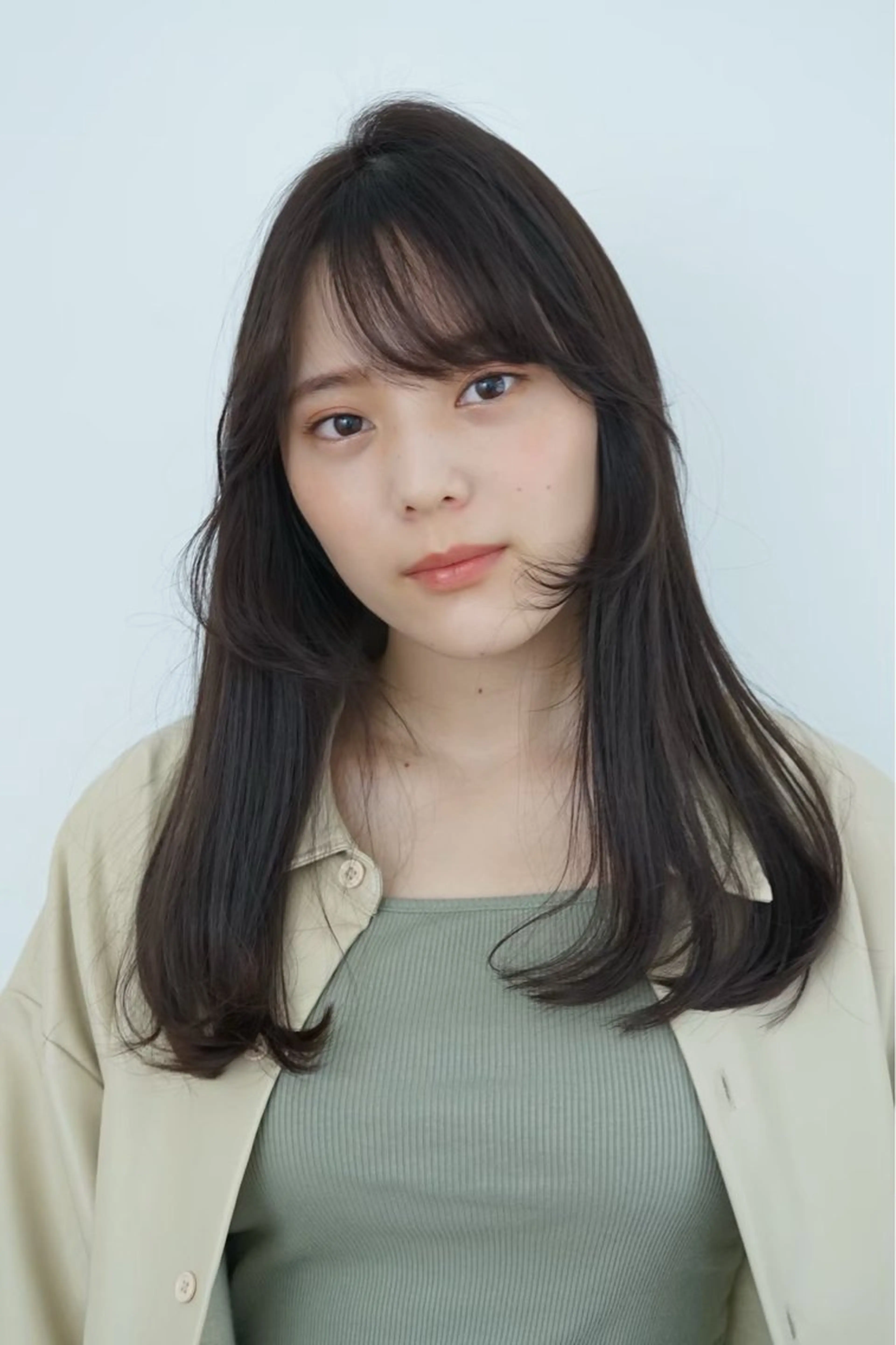 セミロング パーマ ヘアアレンジ セミロングパーマ ストレートパーマ 縮毛矯正 トリートメント ✨ストレートパーマ✨ パーマ✨YUKIのヘアスタイル