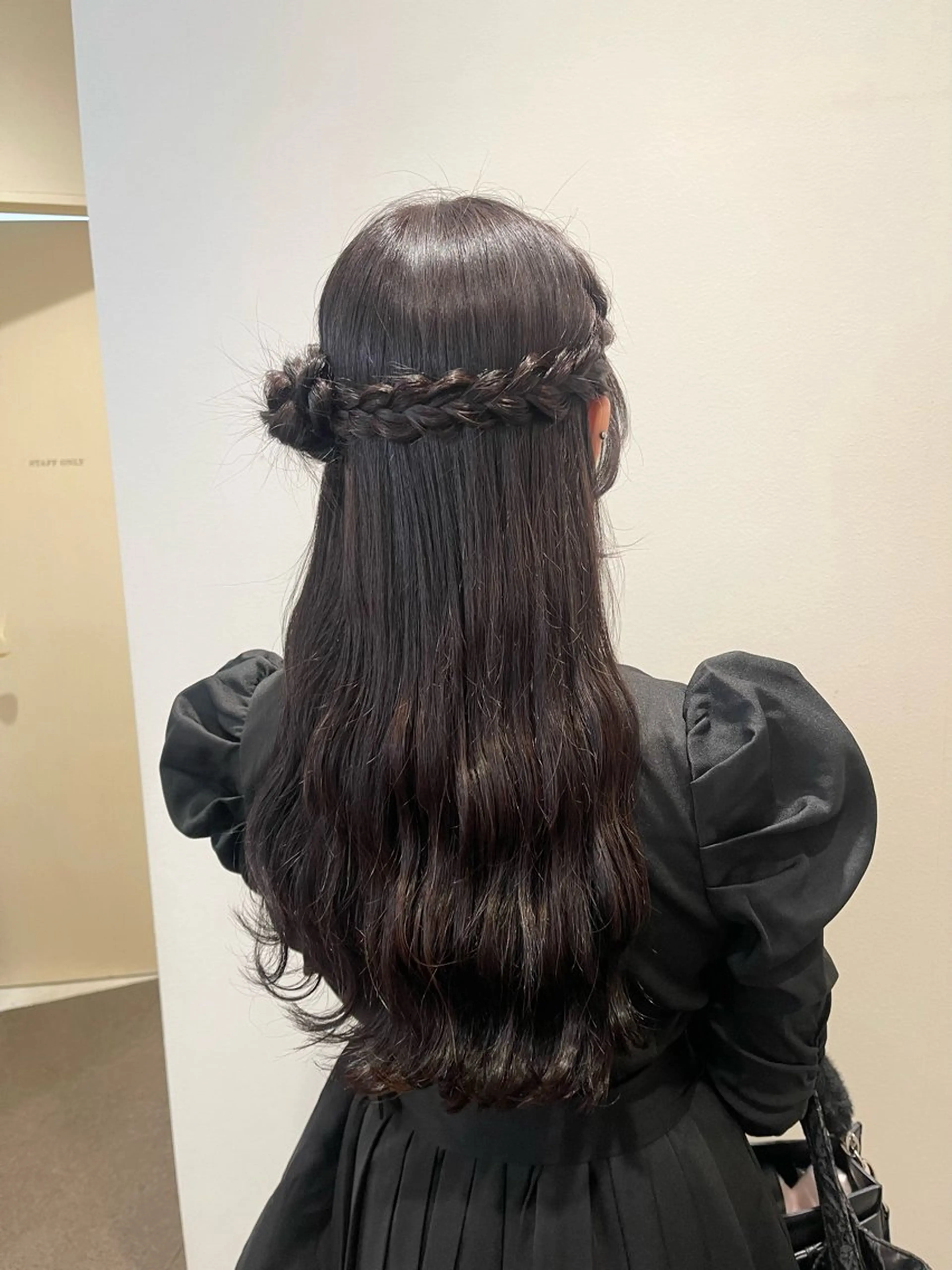 ロング ヘアアレンジ お団子ヘア 横浜アレンジ/メンズ カット/yuukaのヘアスタイル