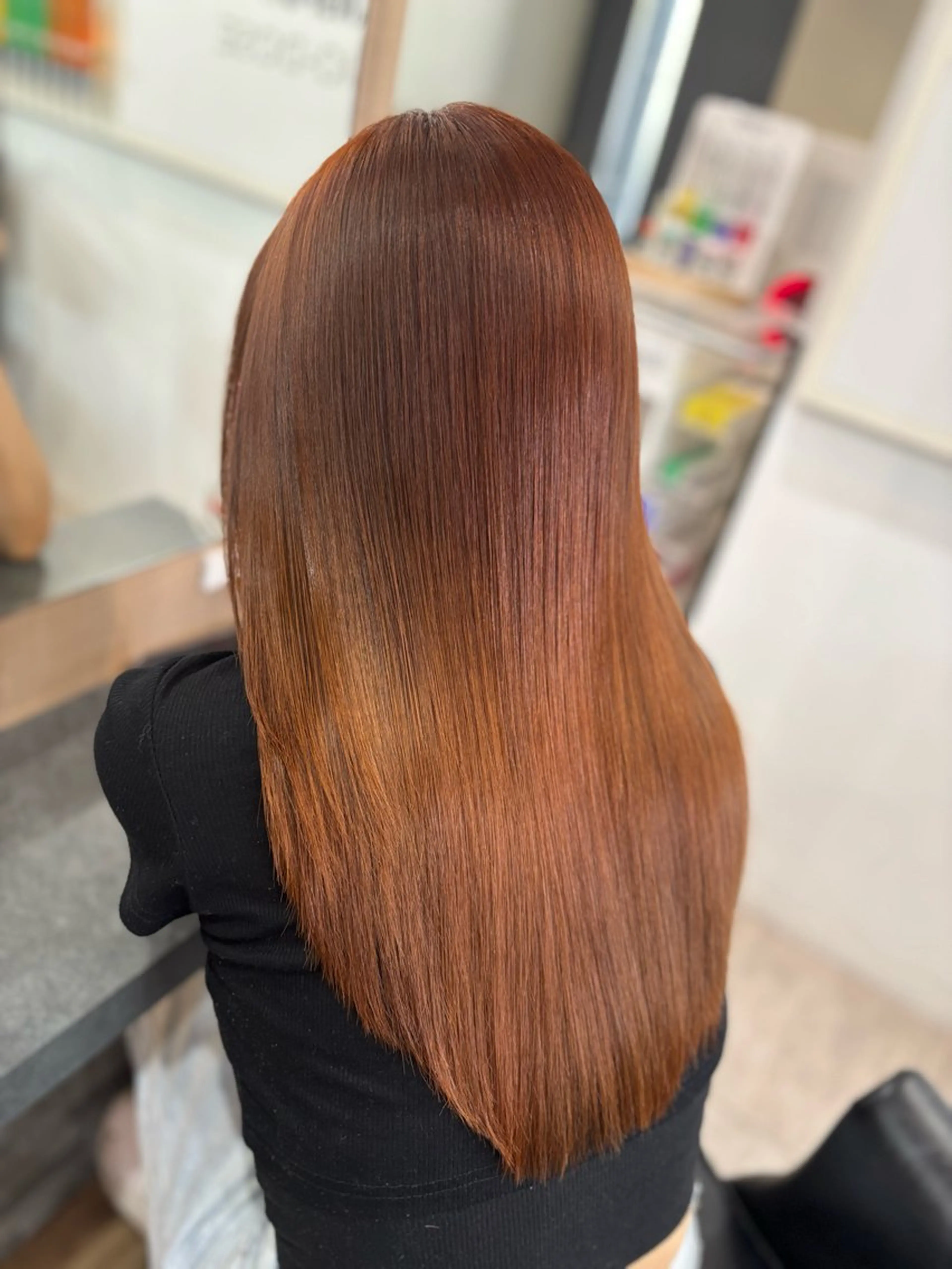 ロング カラー カット ヘアカラー トリートメント Lapis エクステ /艶カラー/あいかのヘアスタイル