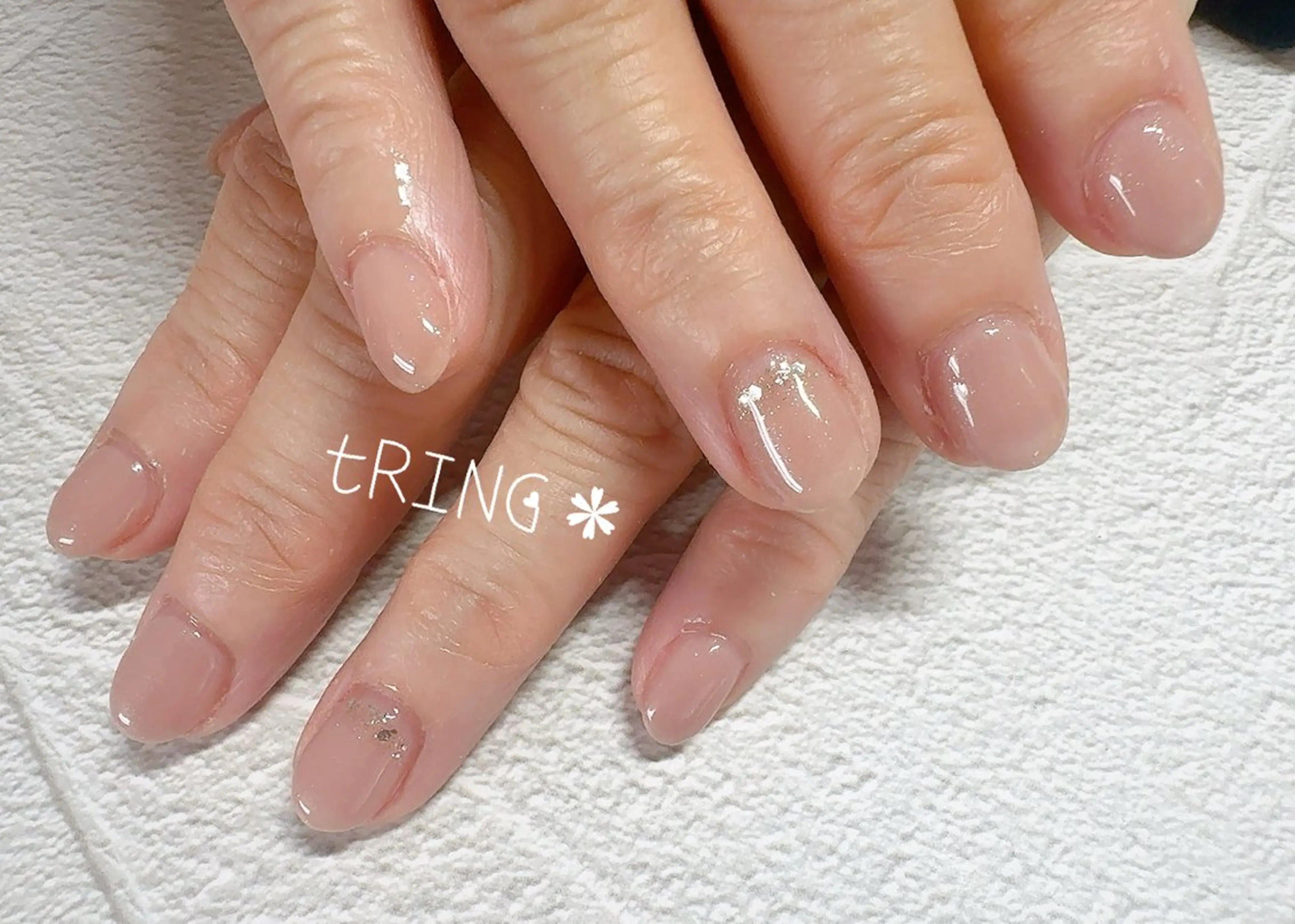 ネイル ハンドネイル tRING＊ しいの木台のネイルデザイン