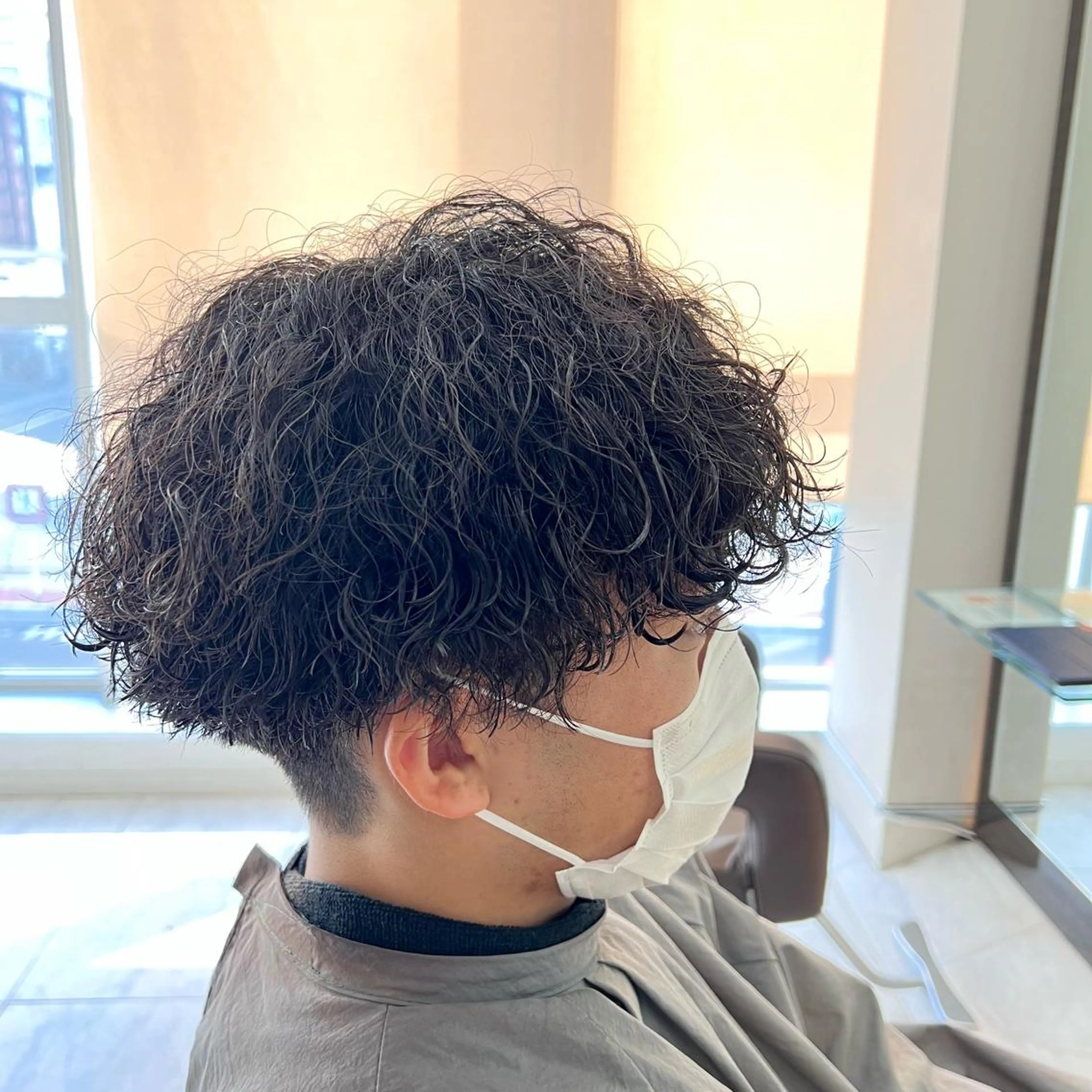 パーマ メンズ アグヘアーシータ所属・🤩メンズカット/ パーマ山本🤩のヘアスタイル