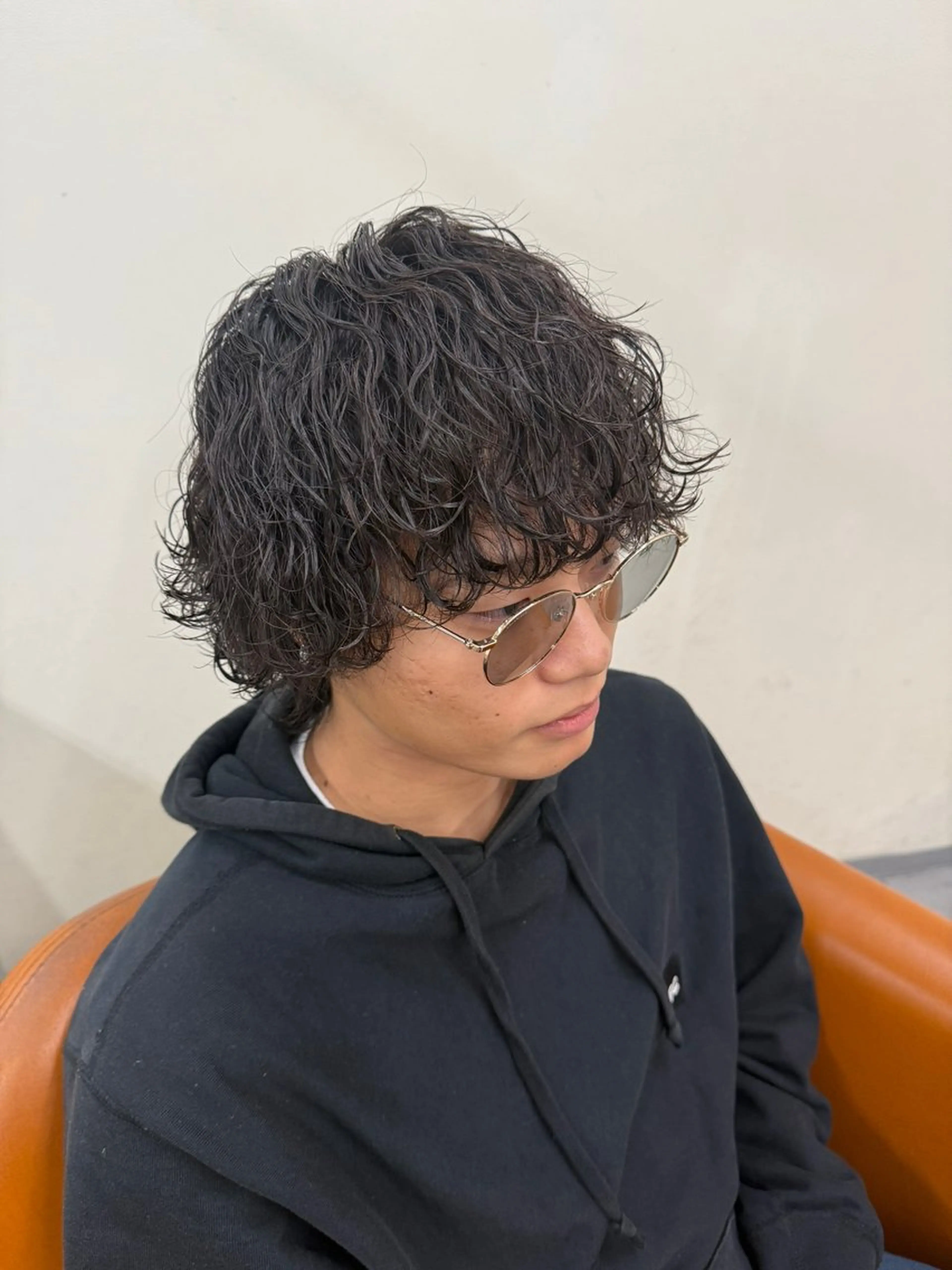 パーマ メンズ カット パーマ KING of hair by NOISM所属・梅田/メンズカット/ パーマ/秋本 大智のヘアスタイル