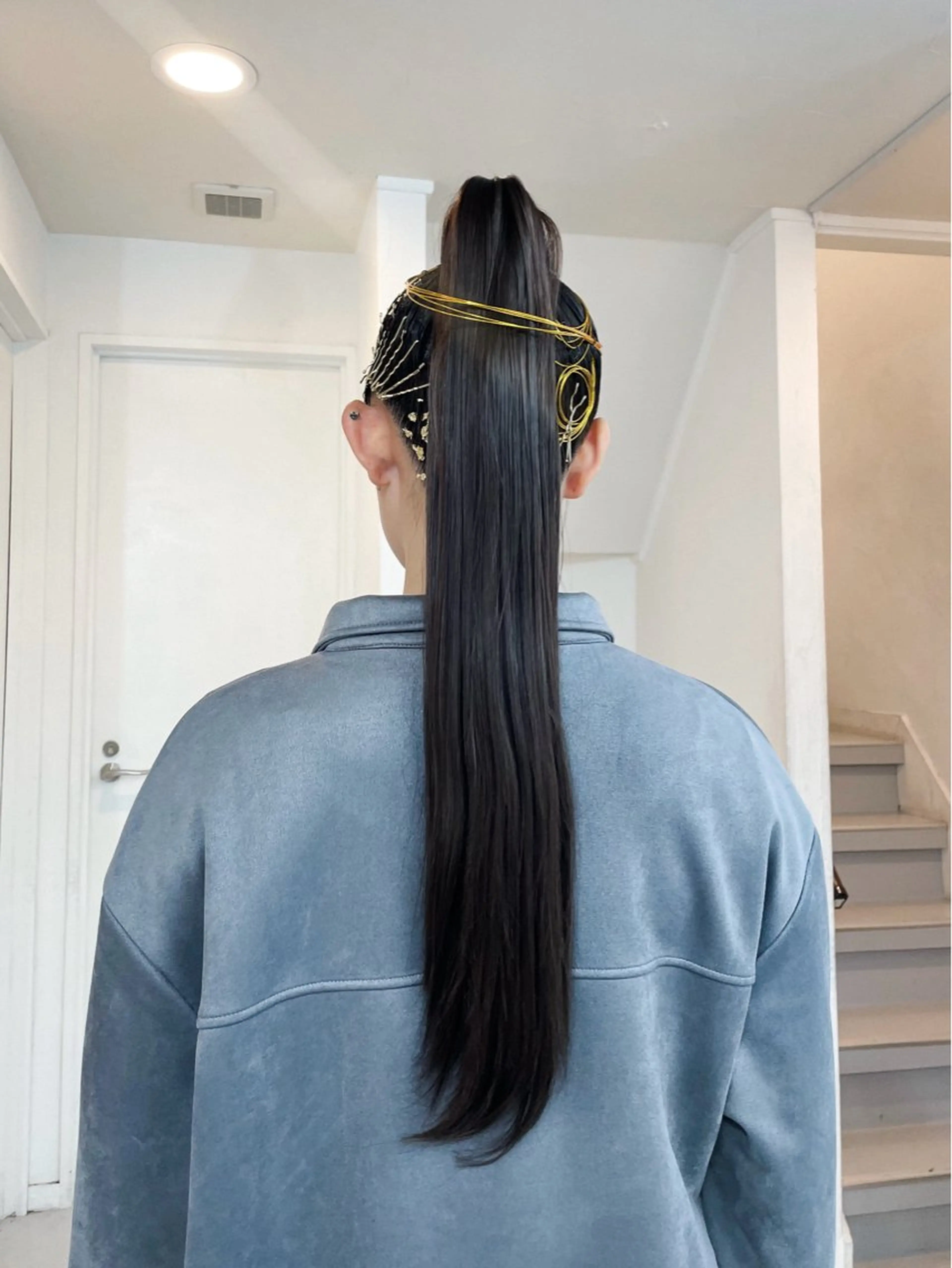 ミディアム ヘアアレンジ 🦠カラーリスト/ 魚瀬あおい🦠のヘアスタイル