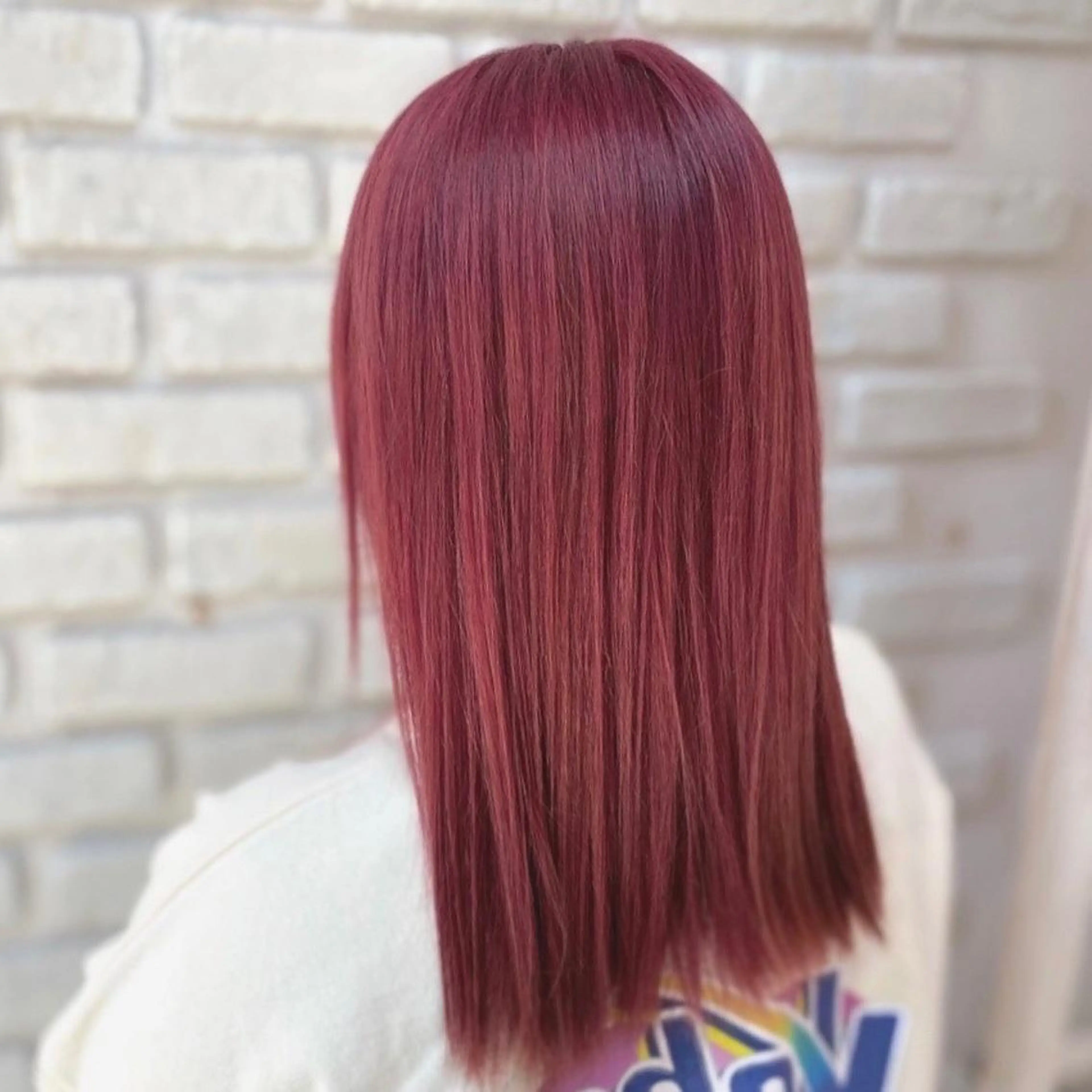 セミロング カラー メンズパーマ 本多のヘアスタイル
