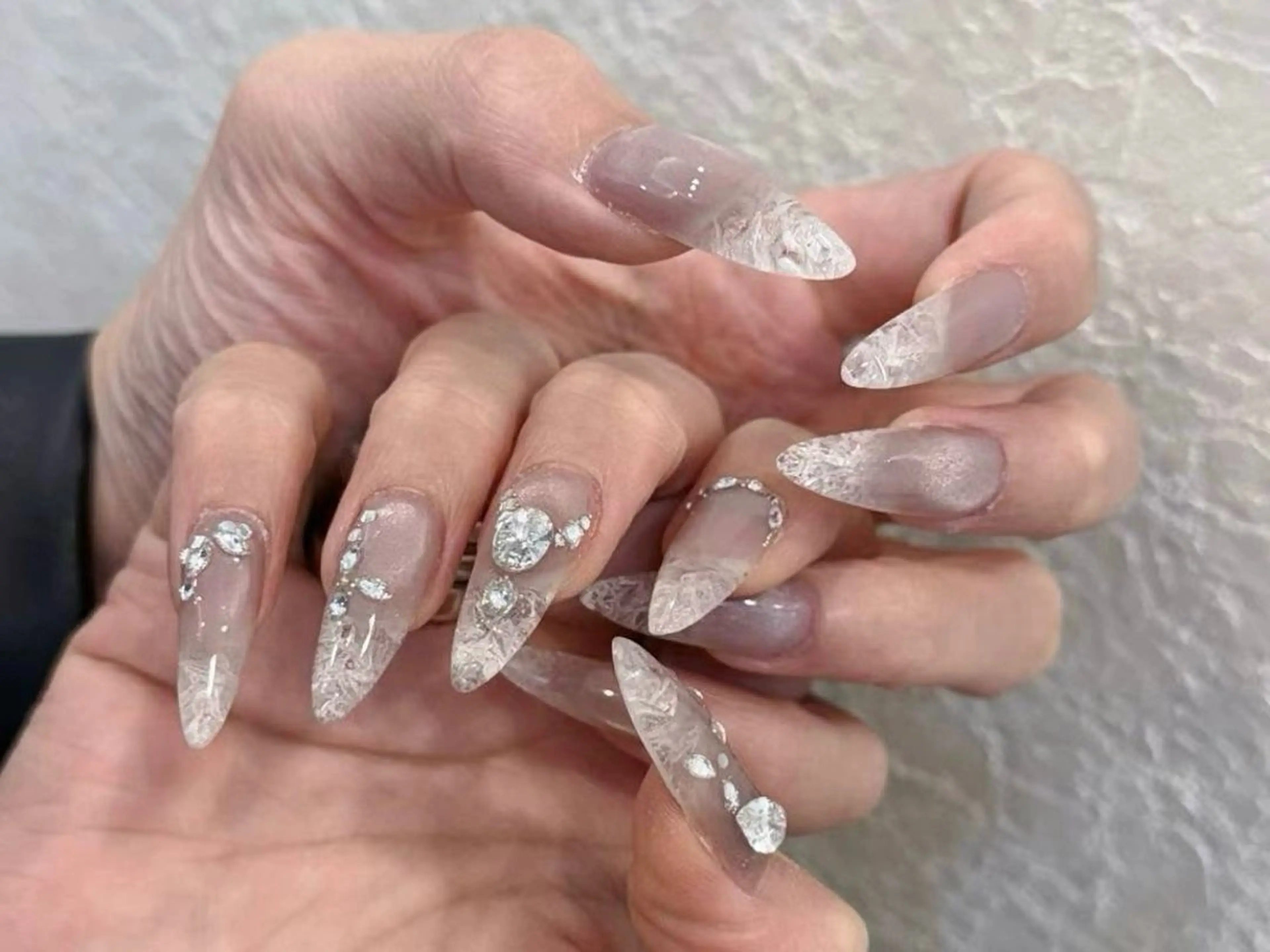 ネイル アートネイル フラワーネイル フットネイル ジェルネイル マグネットネイル Babarla Nailのネイルデザイン
