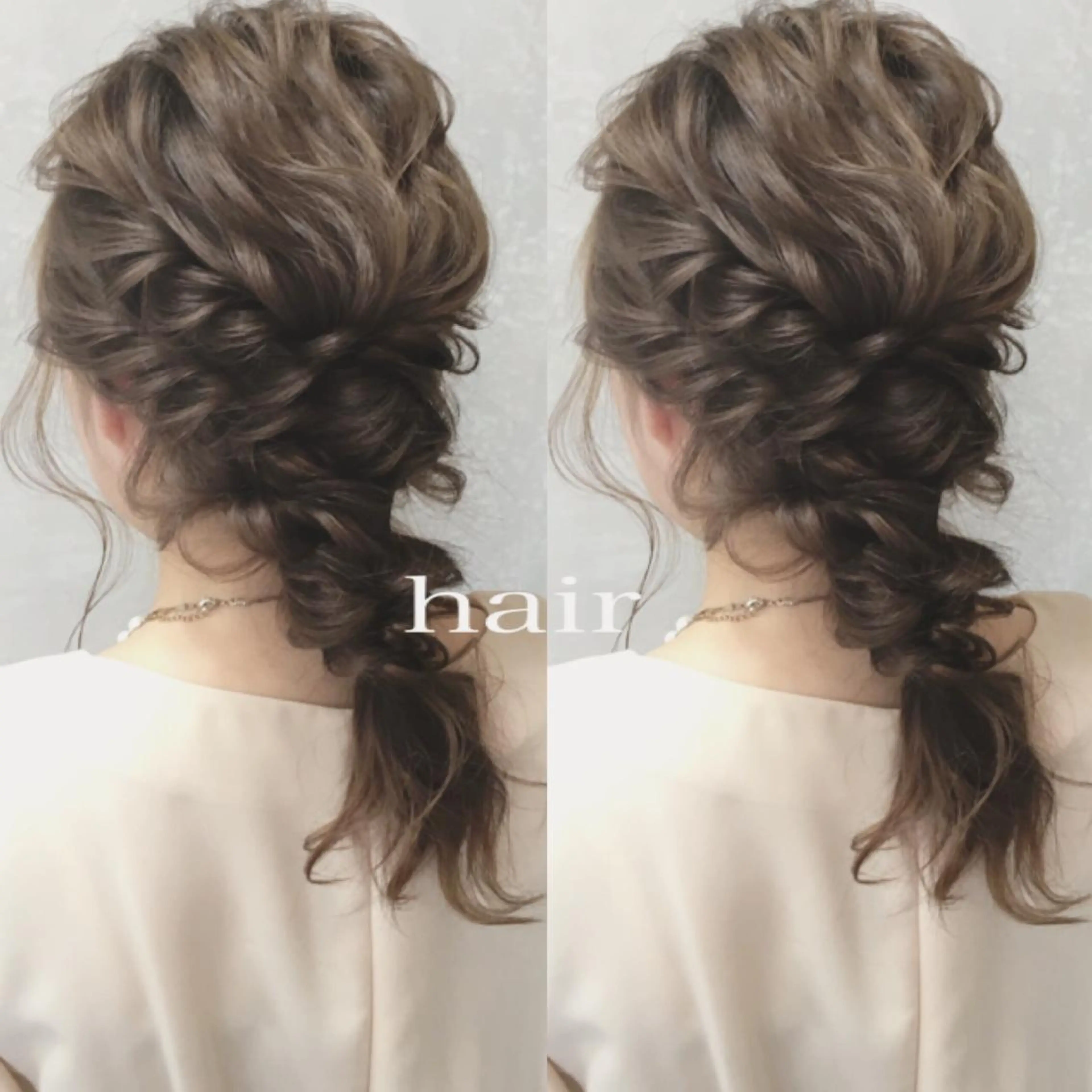 ロング カラー ヘアアレンジ autre所属・大久保 ひでなりのヘアスタイル