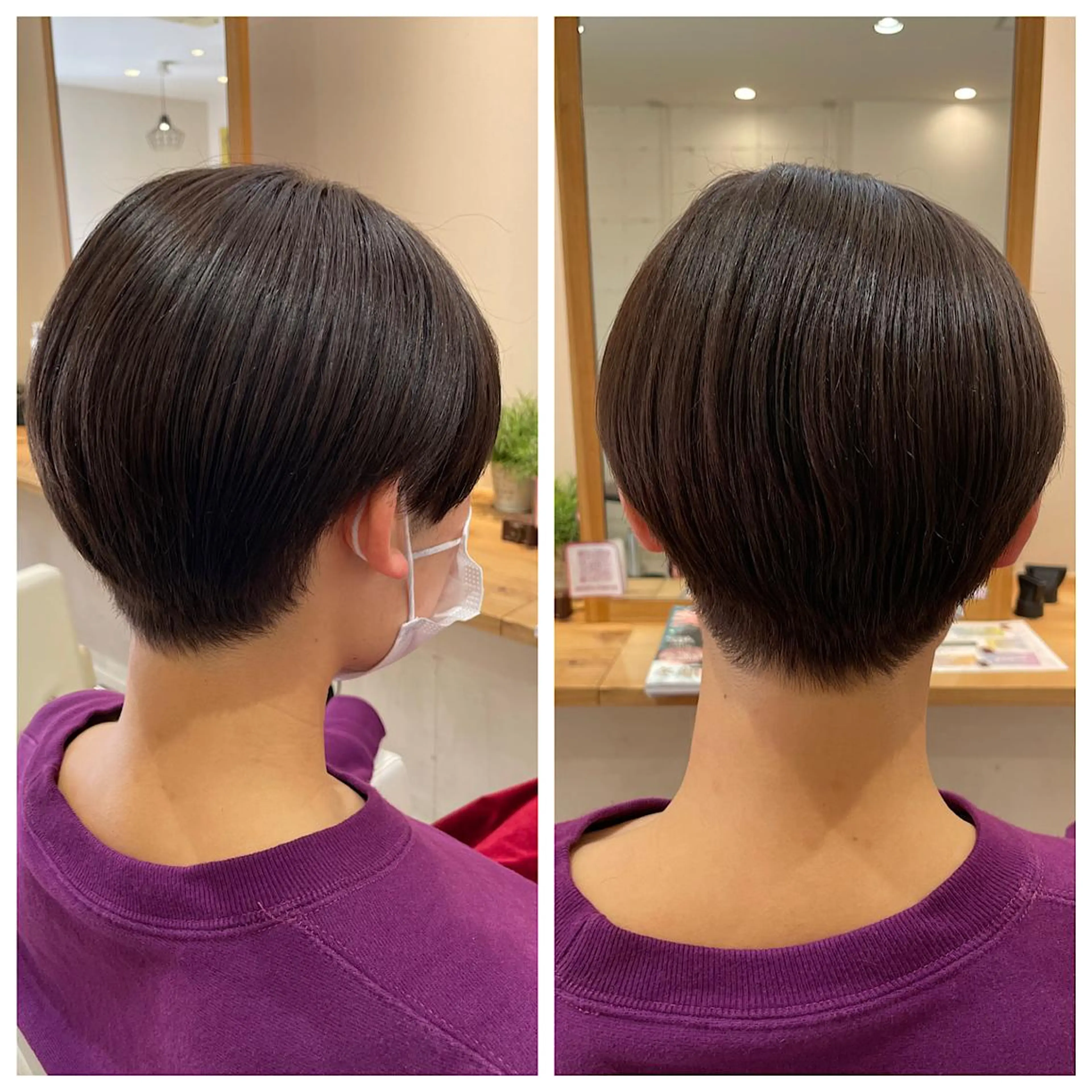 ショート カラー カット ヘアカラー トリートメント share salon 「JAM」吉祥寺所属・ショート/酸スト/ 髪質改善/小林のヘアスタイル