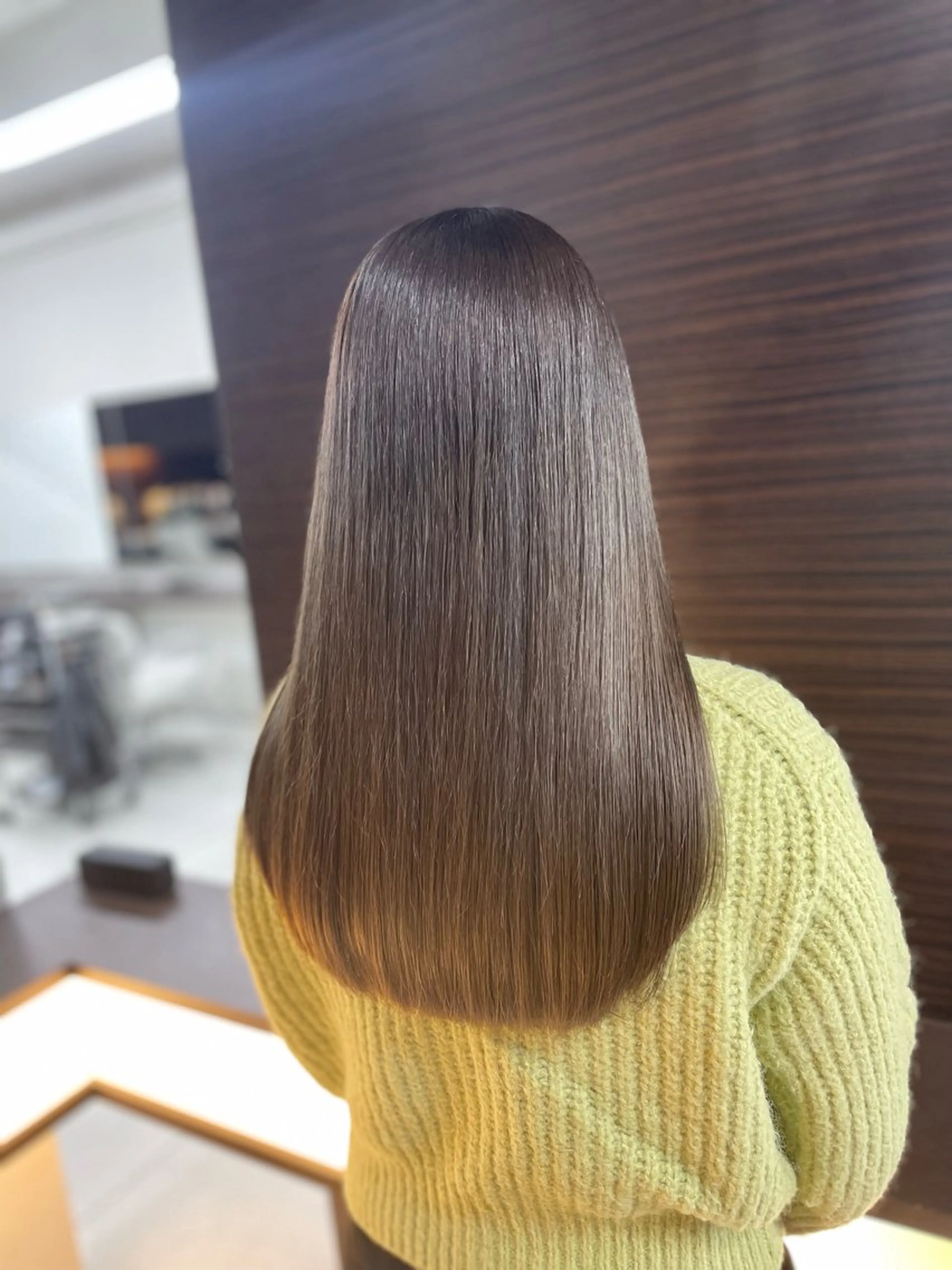 ミディアム カラー くせ毛 髪質改善 ヘアカラー トリートメント ヘアセット BOOTH share saron所属・今井 勝也のヘアスタイル