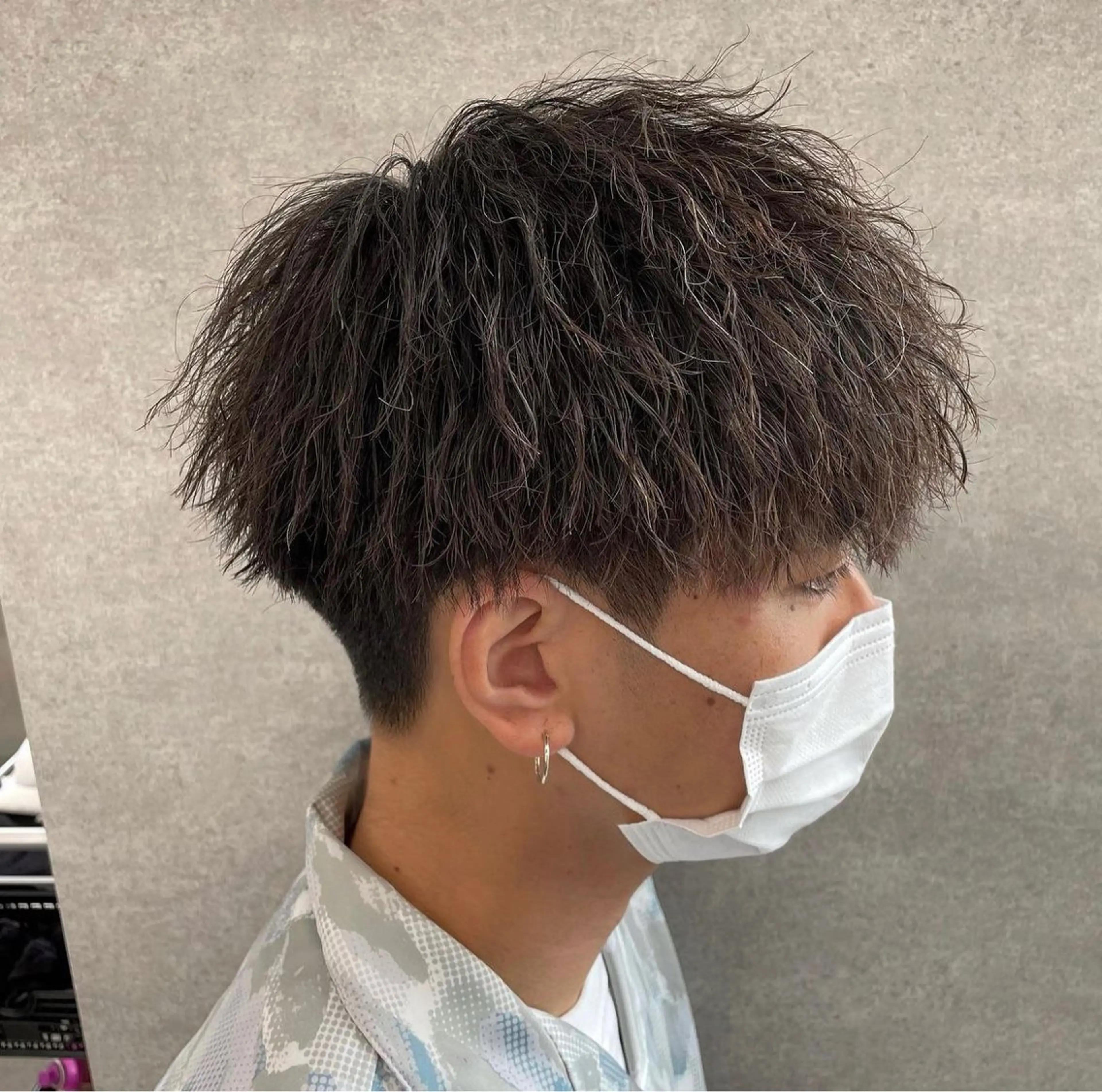 パーマ メンズ カット パーマ 🌟あゆ🌟 女子ウケスタイルのヘアスタイル