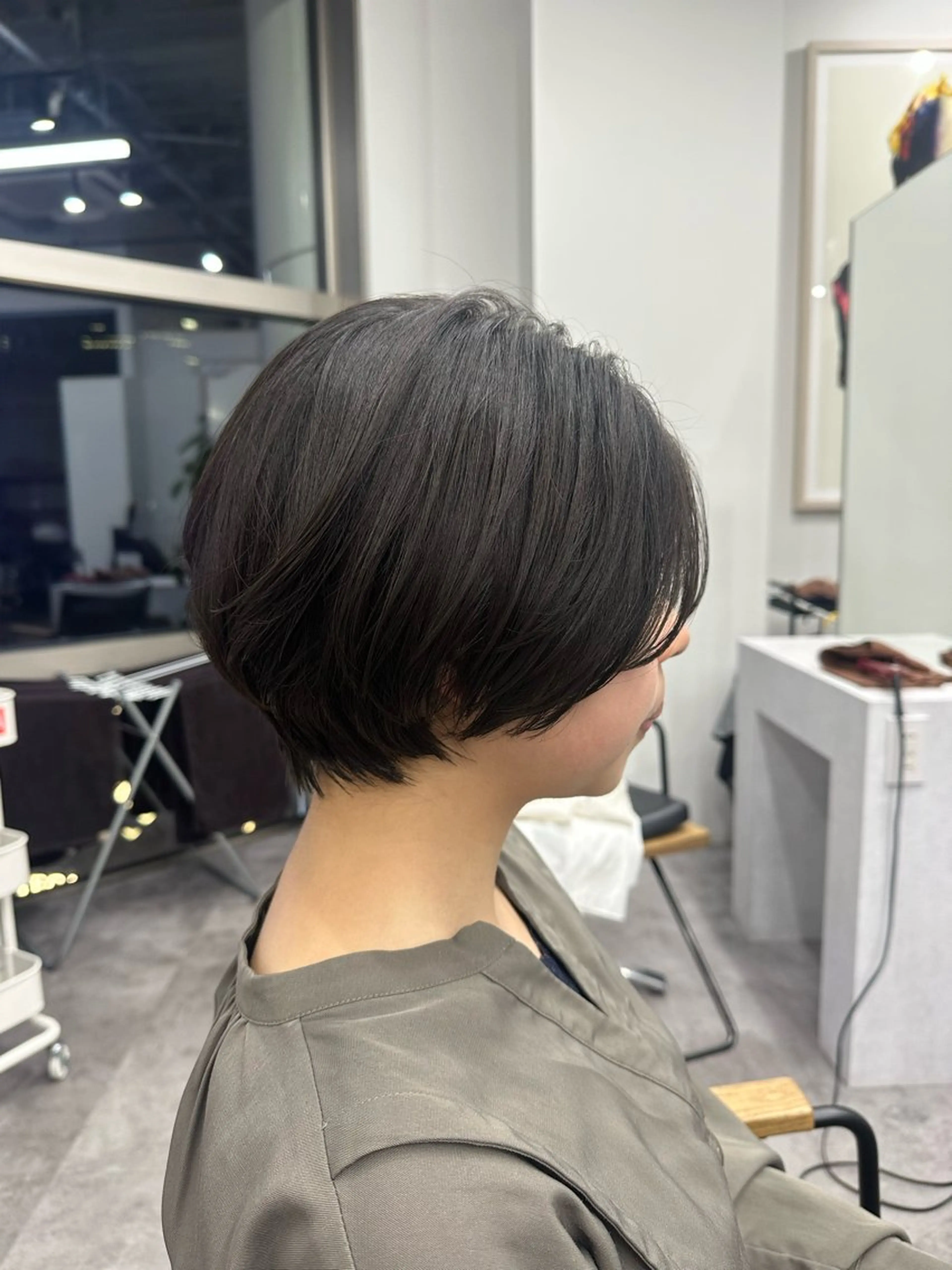ショート ショートヘア カット ごとう さなのヘアスタイル