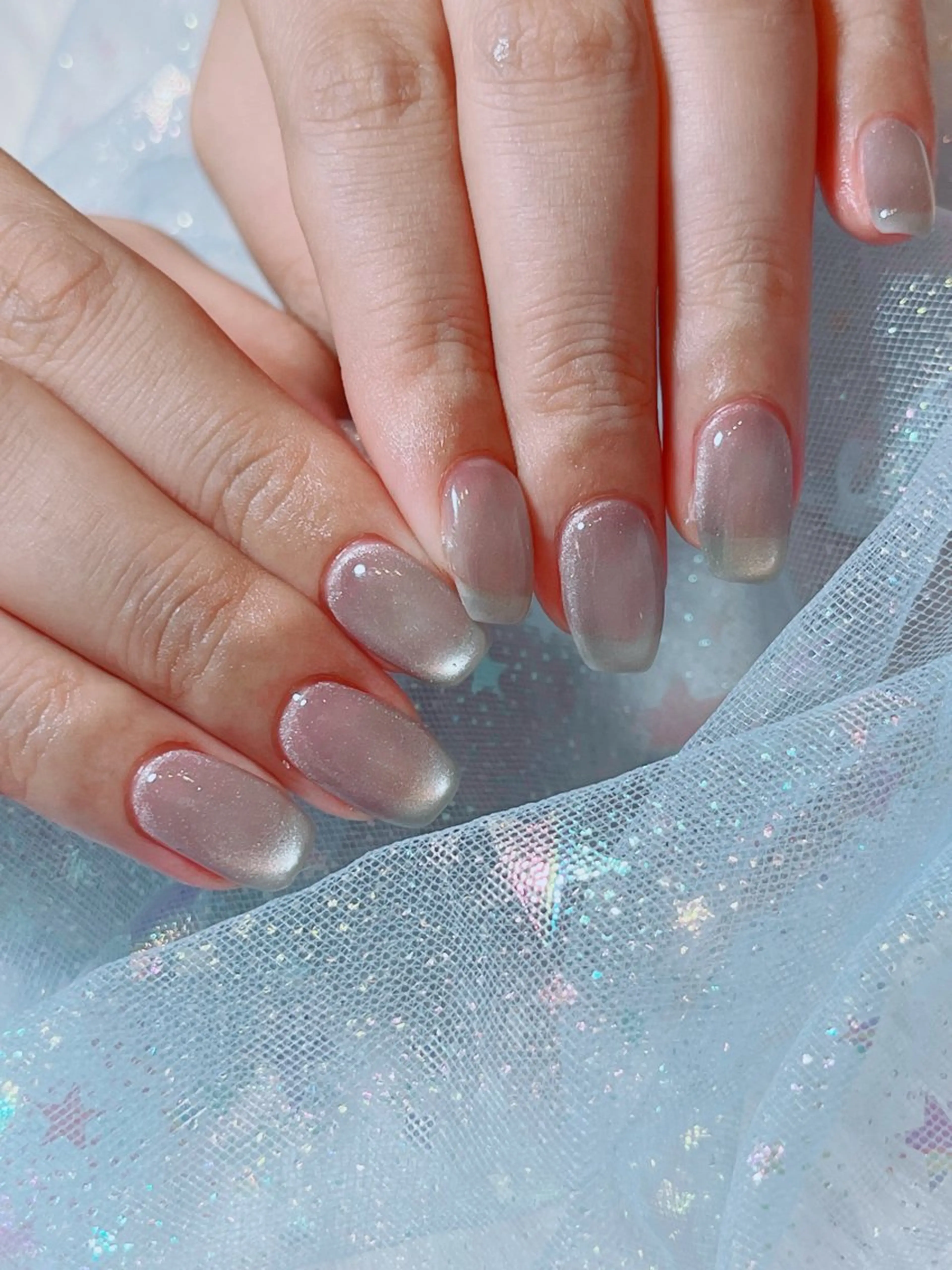 ネイル マグネットネイル ハンドネイル ruirui.naildesign所属・RUI ☆のネイルデザイン