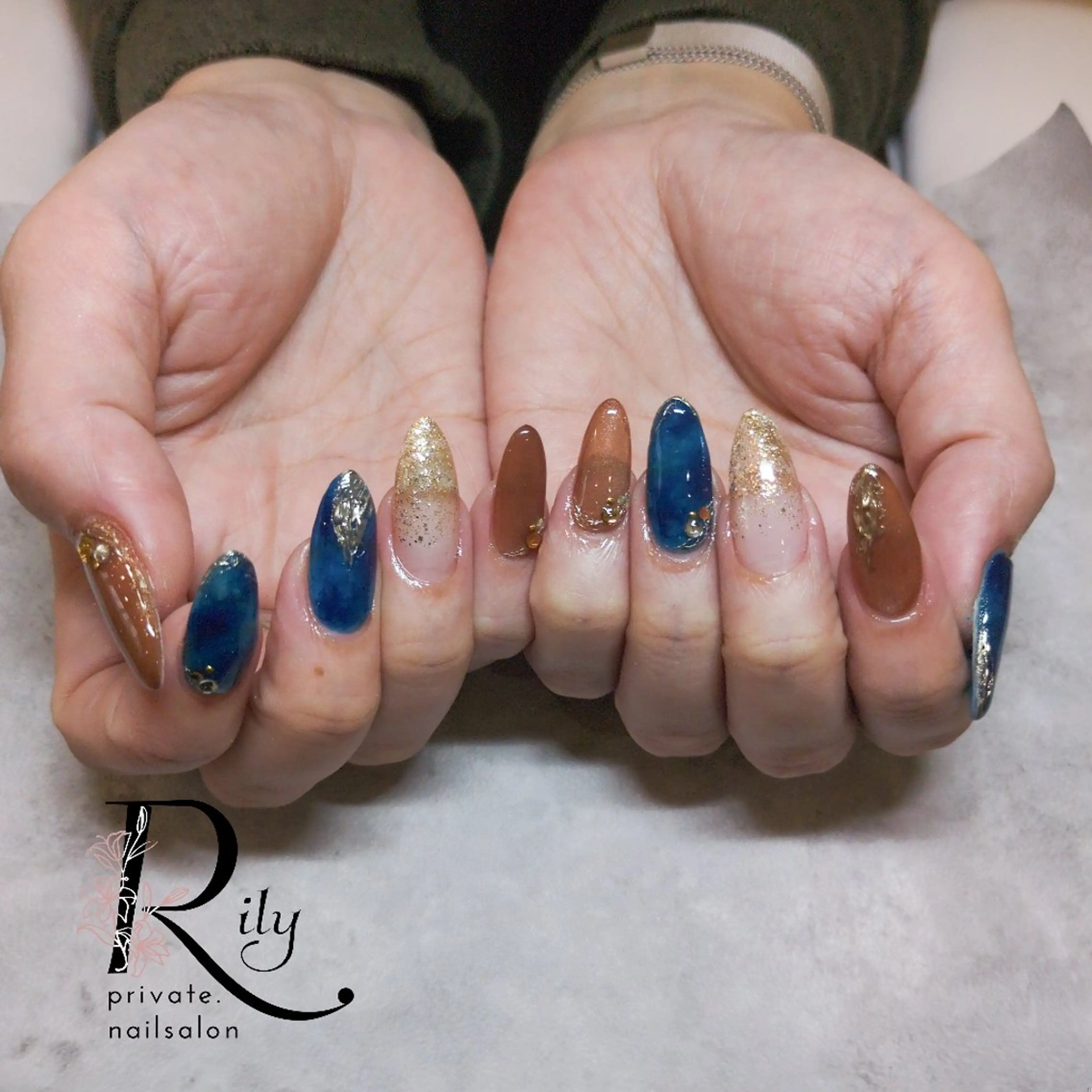 ネイル ハンドネイル nailsalon Rilyのネイルデザイン