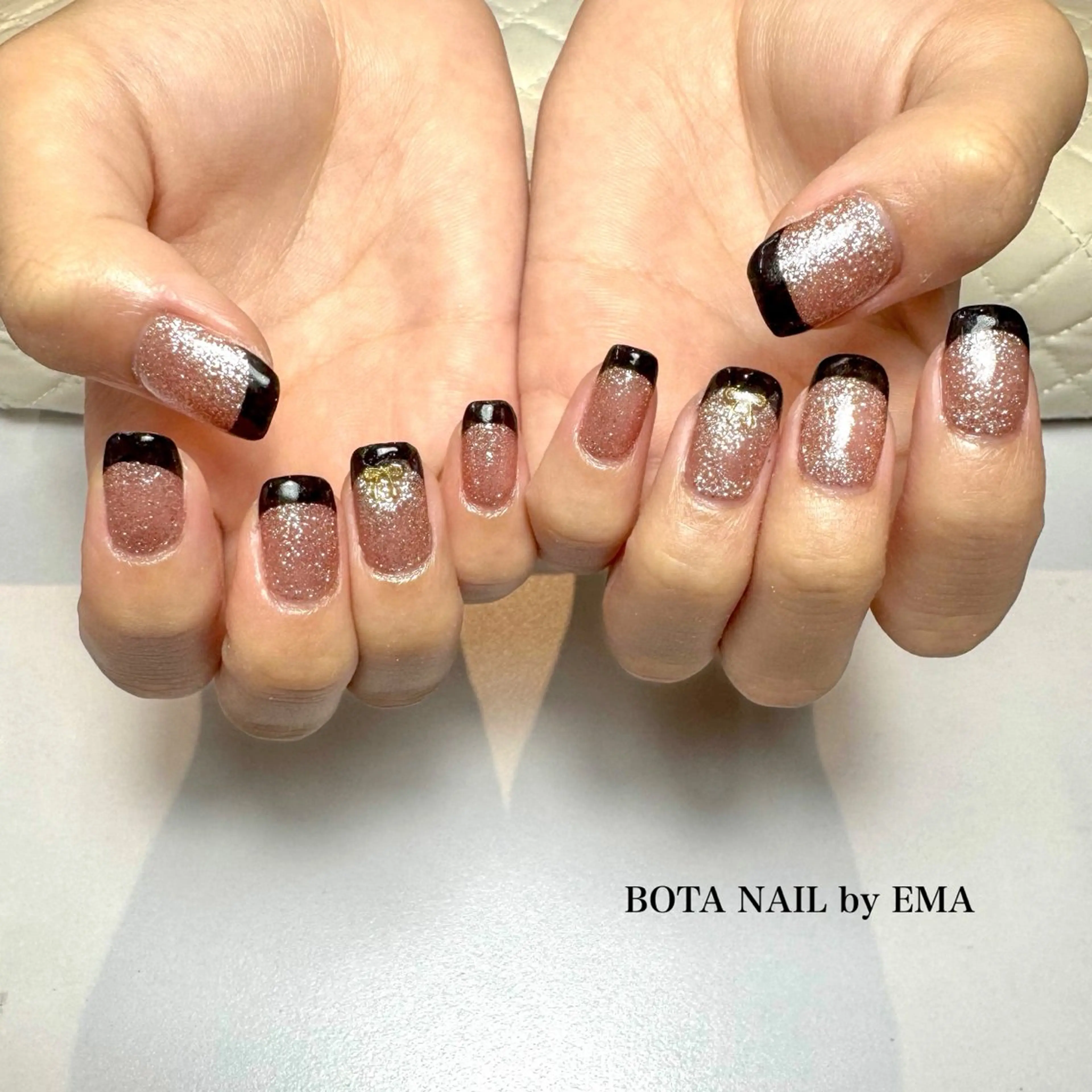 【ご新規様限定】💅Jr.ネイリスト✨オフ込フレンチ(ラメ可)💎長さ出し・パーツ追加OKの写真