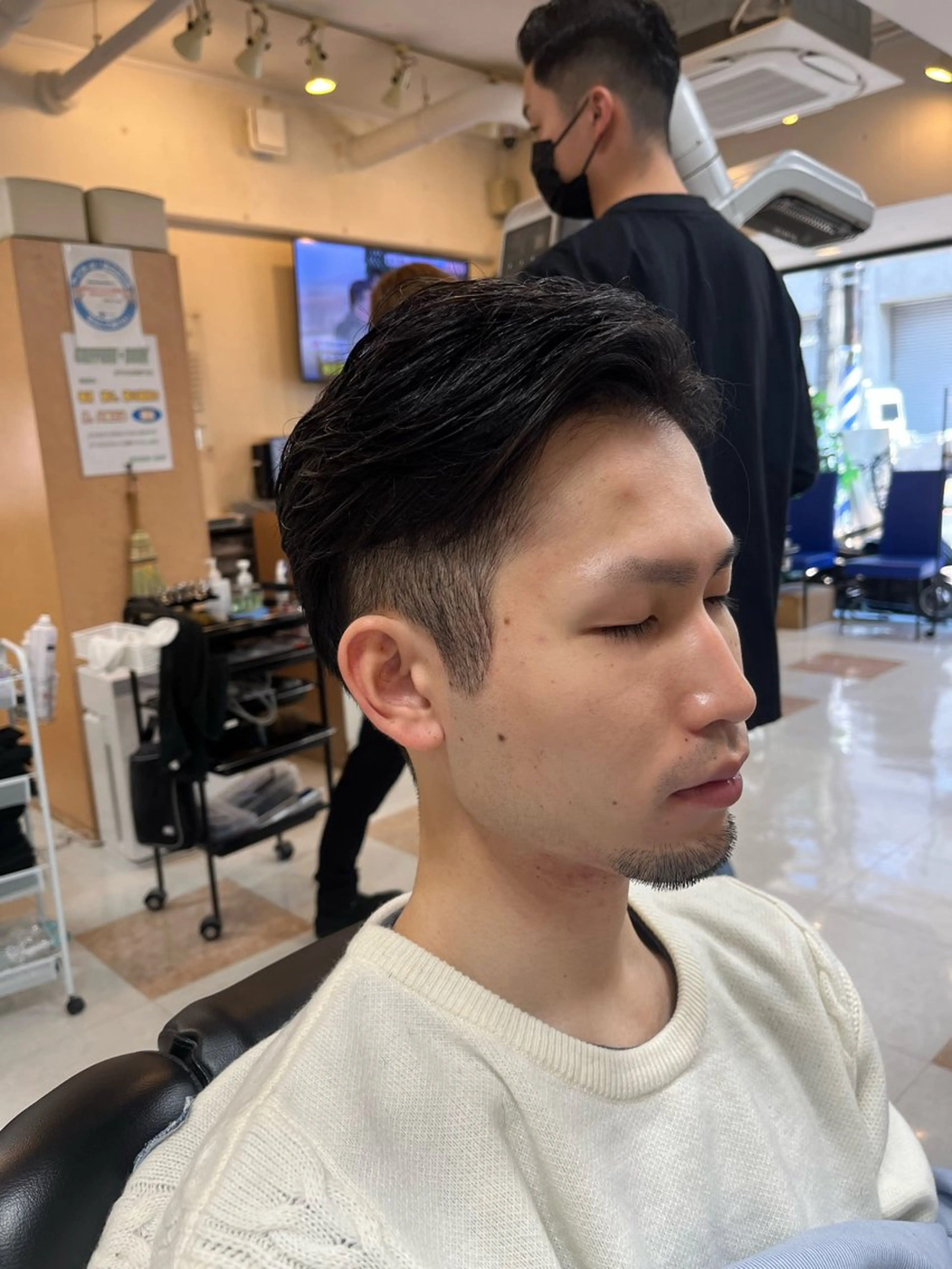 メンズ COIFFURE DOUX(コアフィールドゥ)所属・✂︎men's hair✂︎立石亮のヘアスタイル