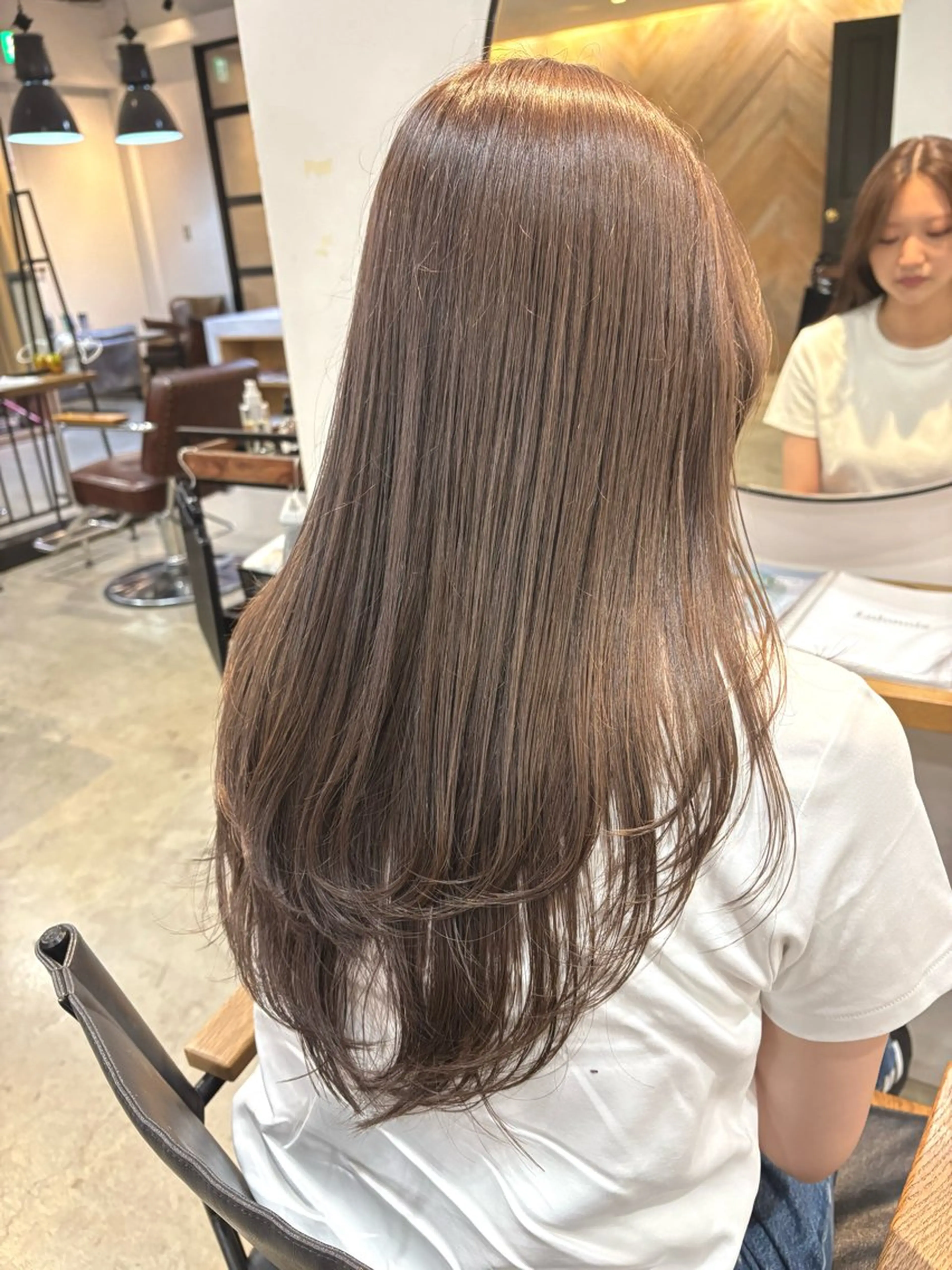 ロング カラー Lolonois梅田 🧚髪質改善カラーのヘアスタイル
