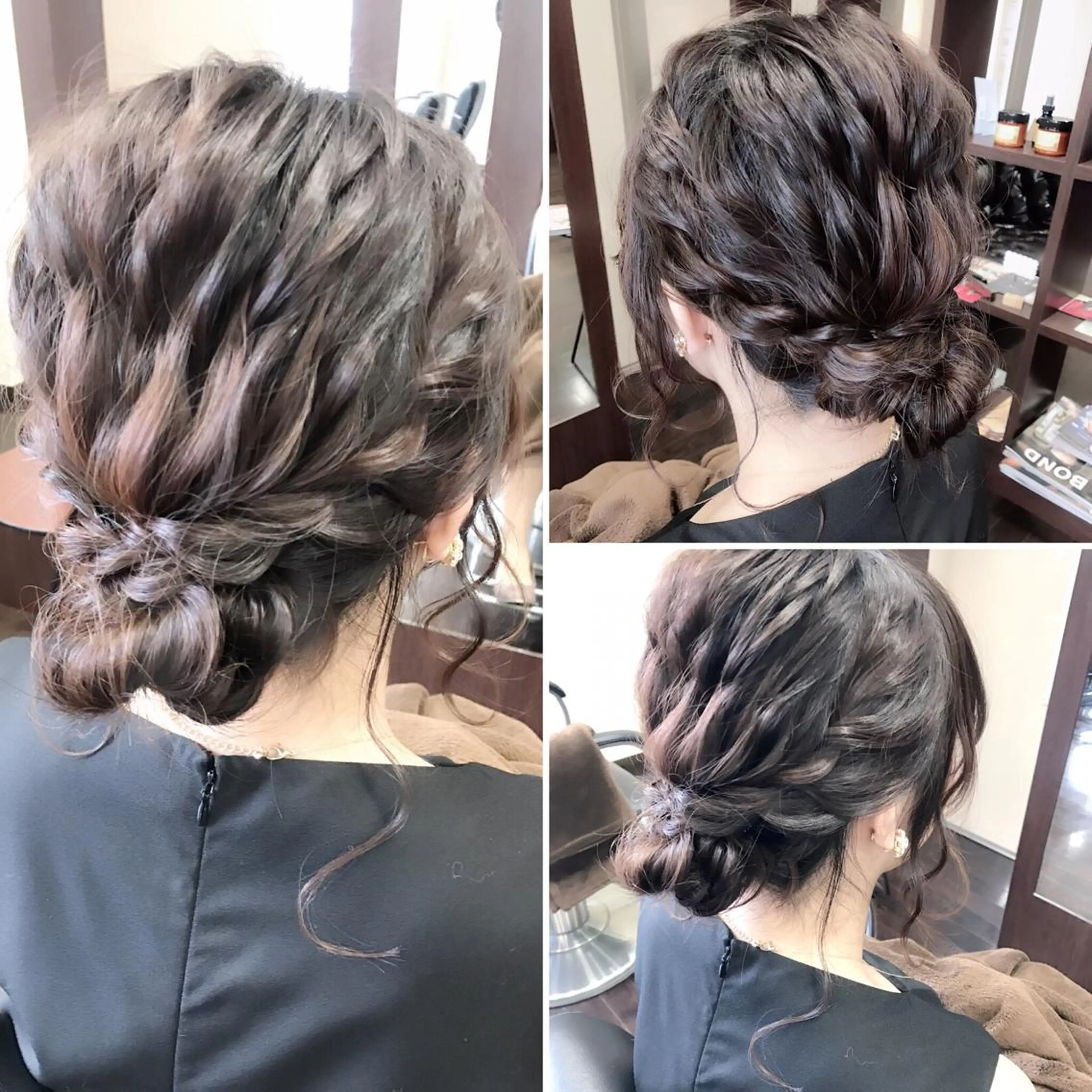 セミロング ロング ヘアアレンジ 沢田 瞳のヘアスタイル
