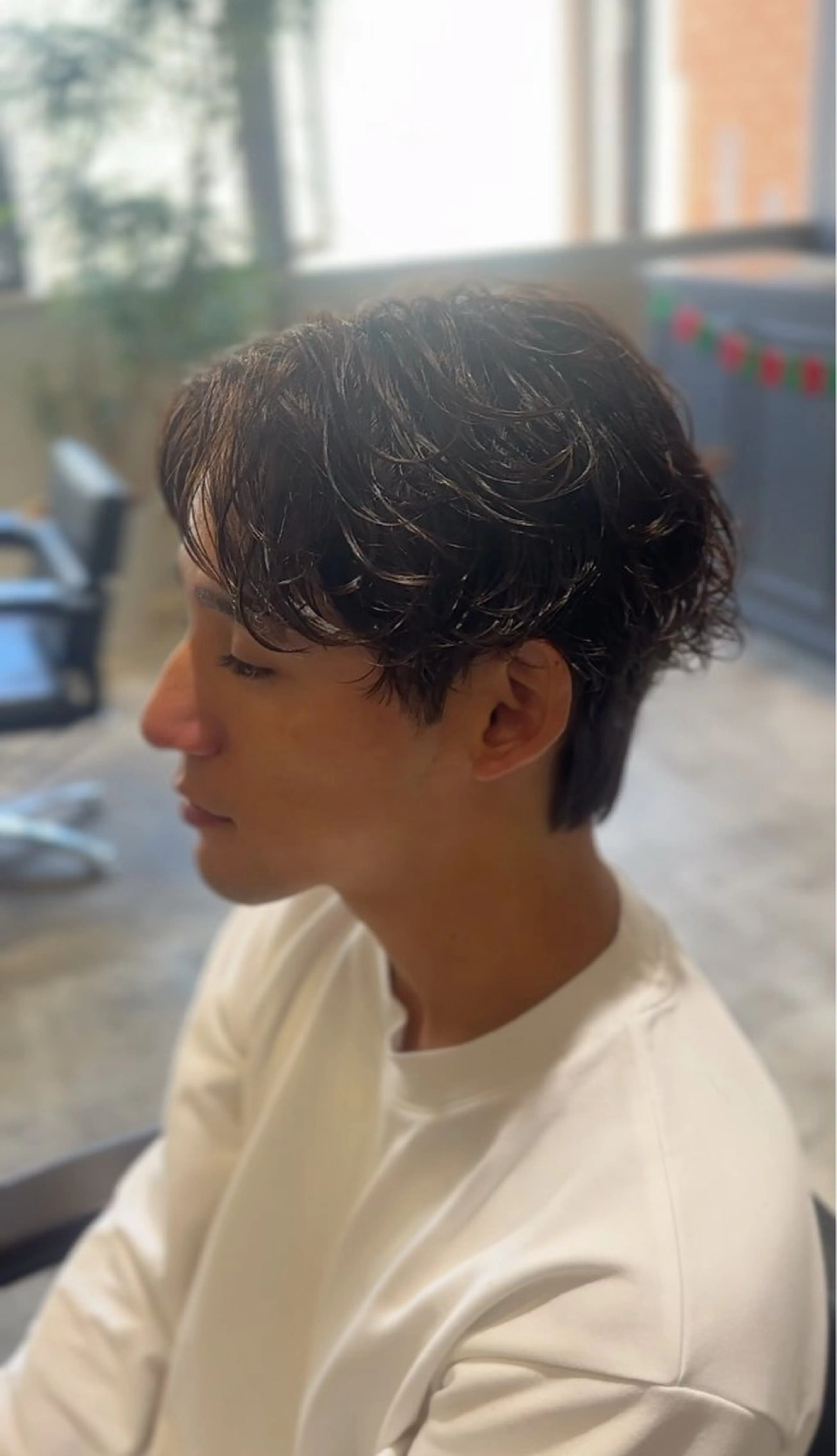 パーマ メンズ メンズパーマ HANGOUT ／久富のヘアスタイル