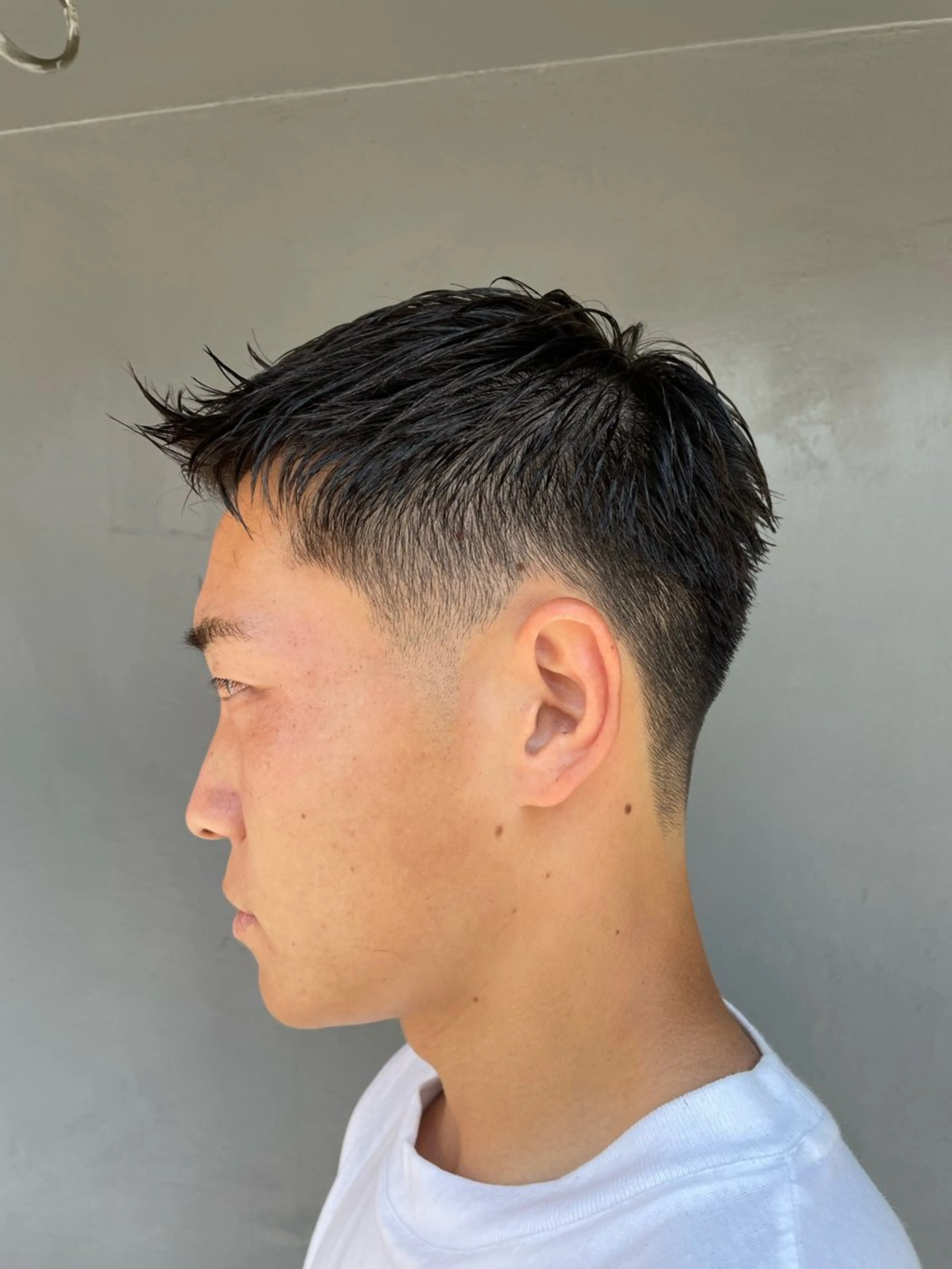 ショート メンズ フェードカット FADE&LINE登戸店所属・🔥メンズ専門 美容師🔥 柳澤陵心のヘアスタイル