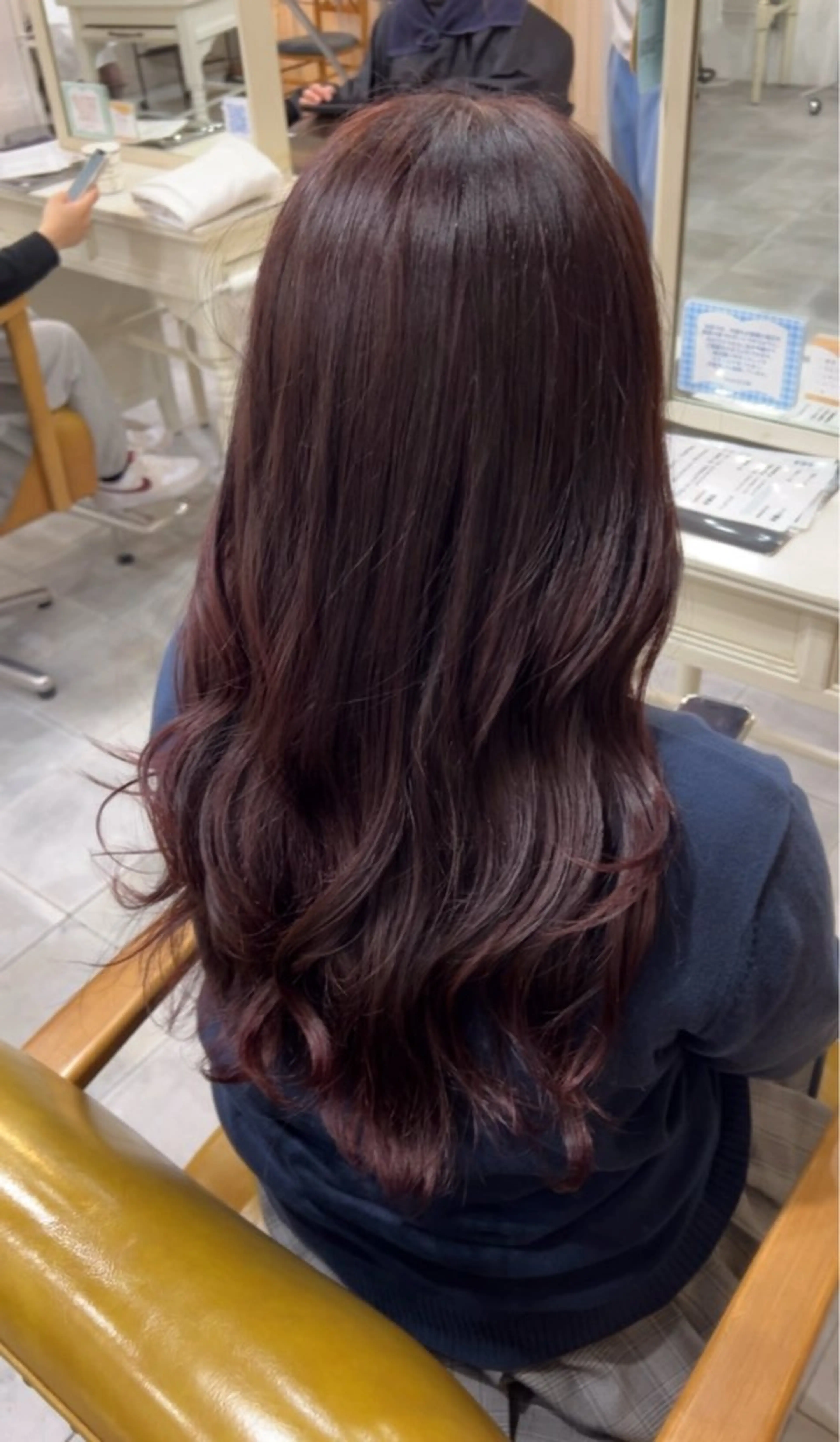 ロング カラー カット ヘアカラー トリートメント 🍕月舘りほ カラー/髪質改善🍕のヘアスタイル