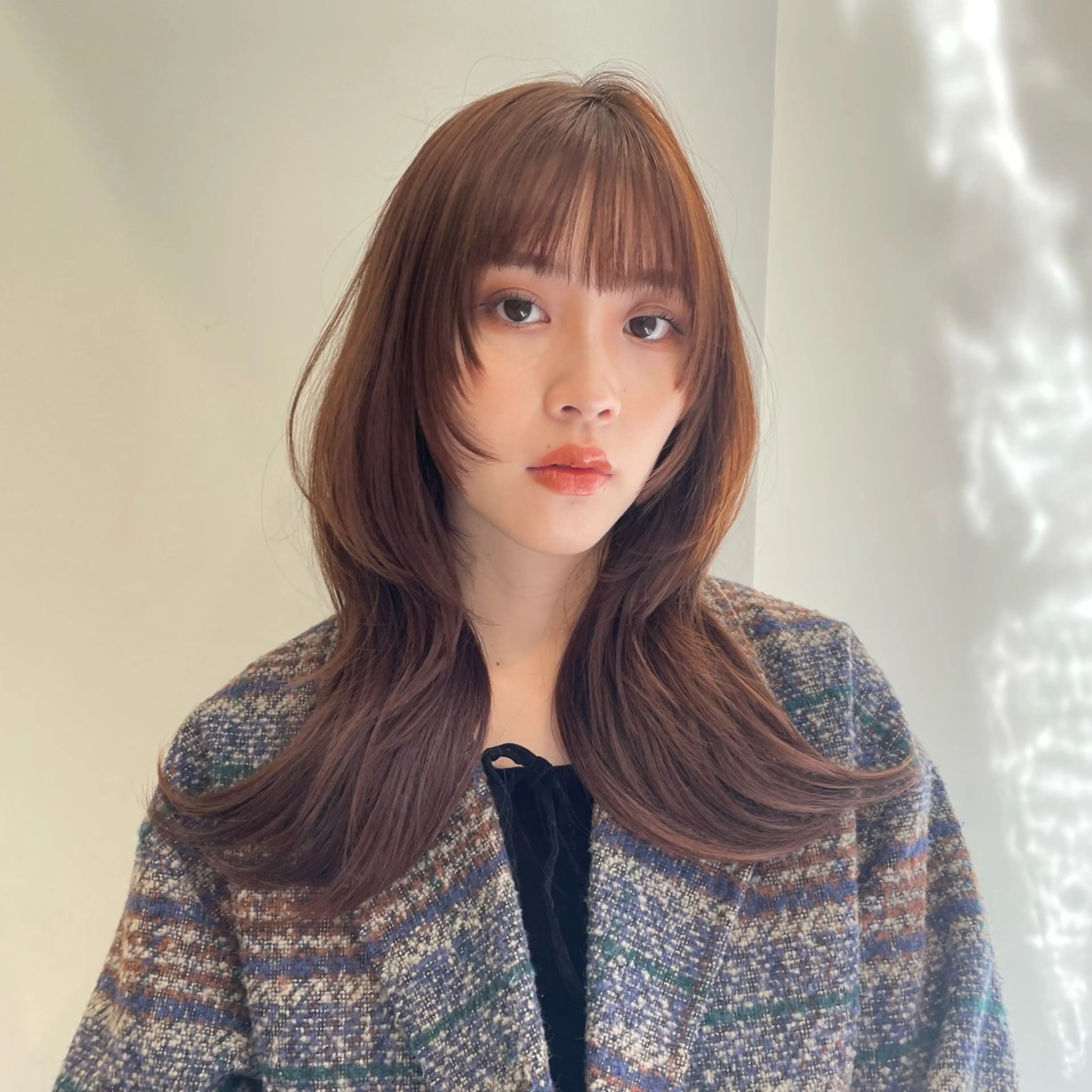 セミロング EMANON国分寺所属・透明感🍨レイヤー ヘアセット/miyuのヘアスタイル