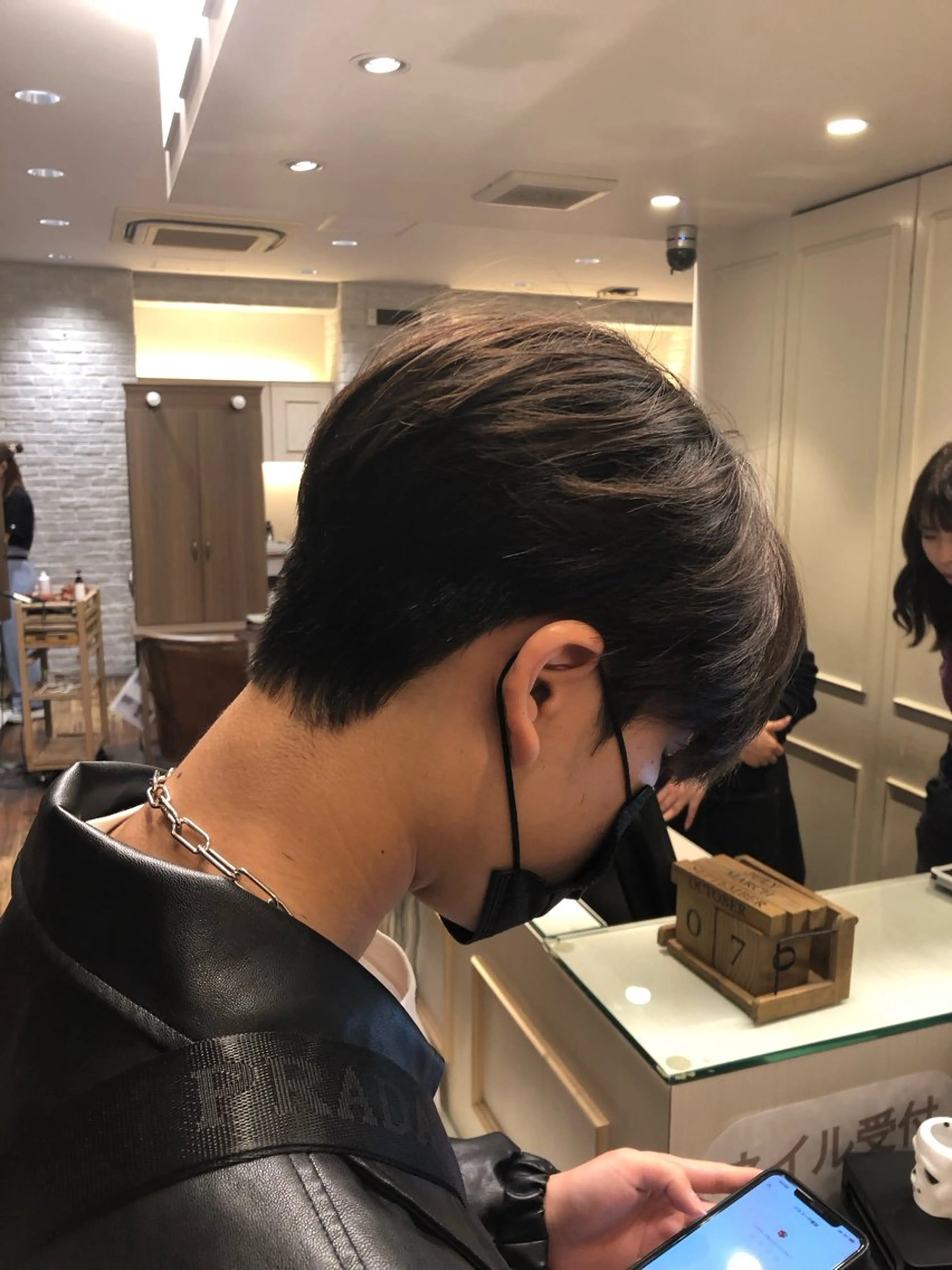 パーマ メンズ パーマ 韓国メンズヘア シンユウのヘアスタイル