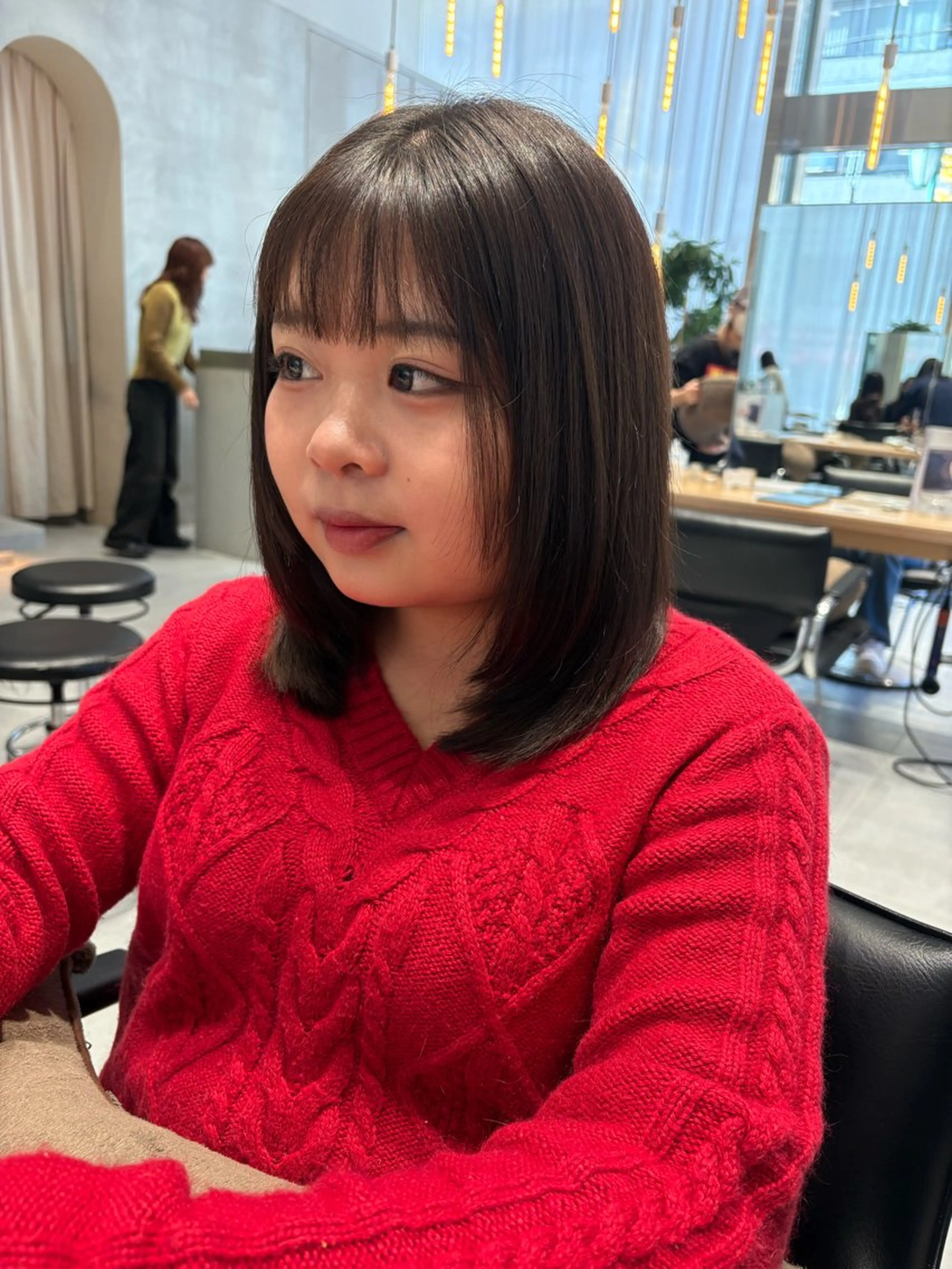 ミディアム レイヤーカット/ 透明感カラー🪼風香のヘアスタイル