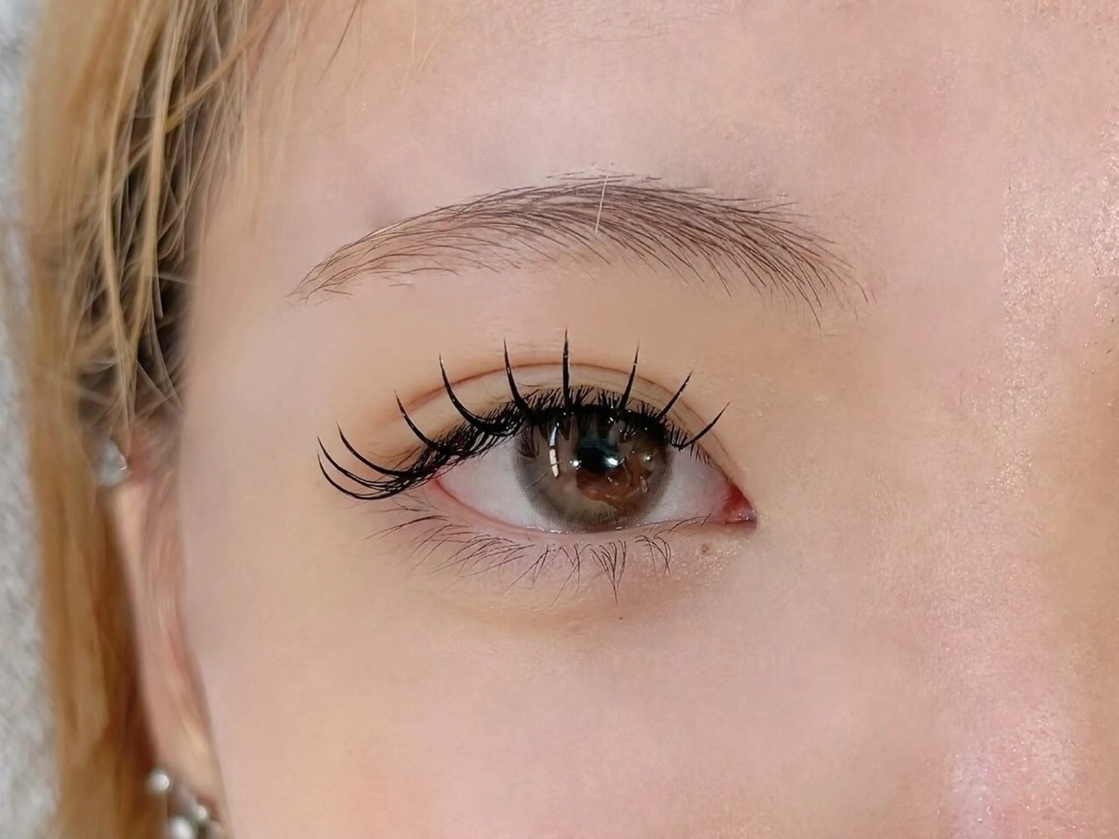 NEW OPEN限定◎新規オフ無料【マツエク 80本】フラットラッシュ¥4980の写真