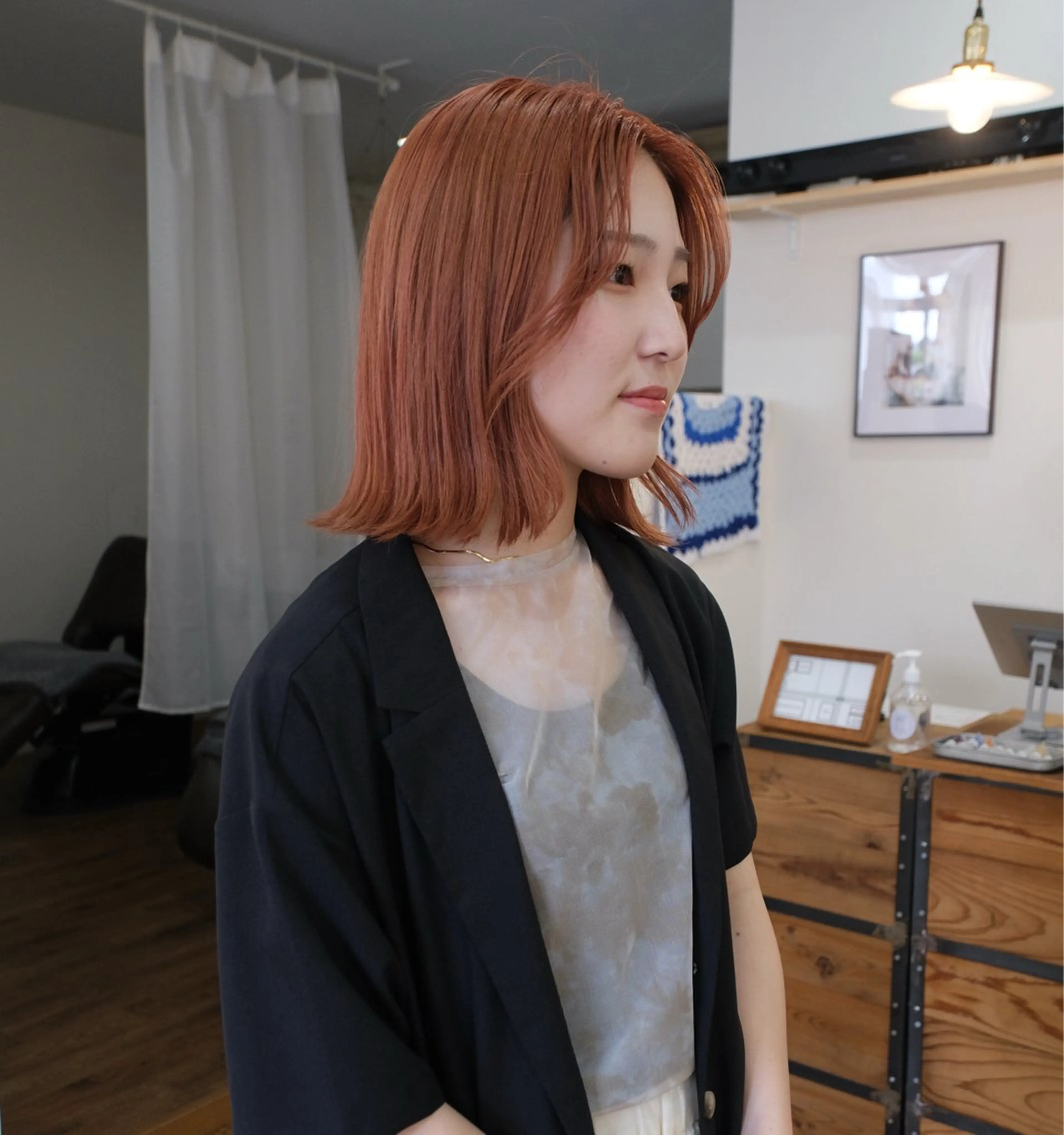 カラー 舛井 野乃のヘアスタイル
