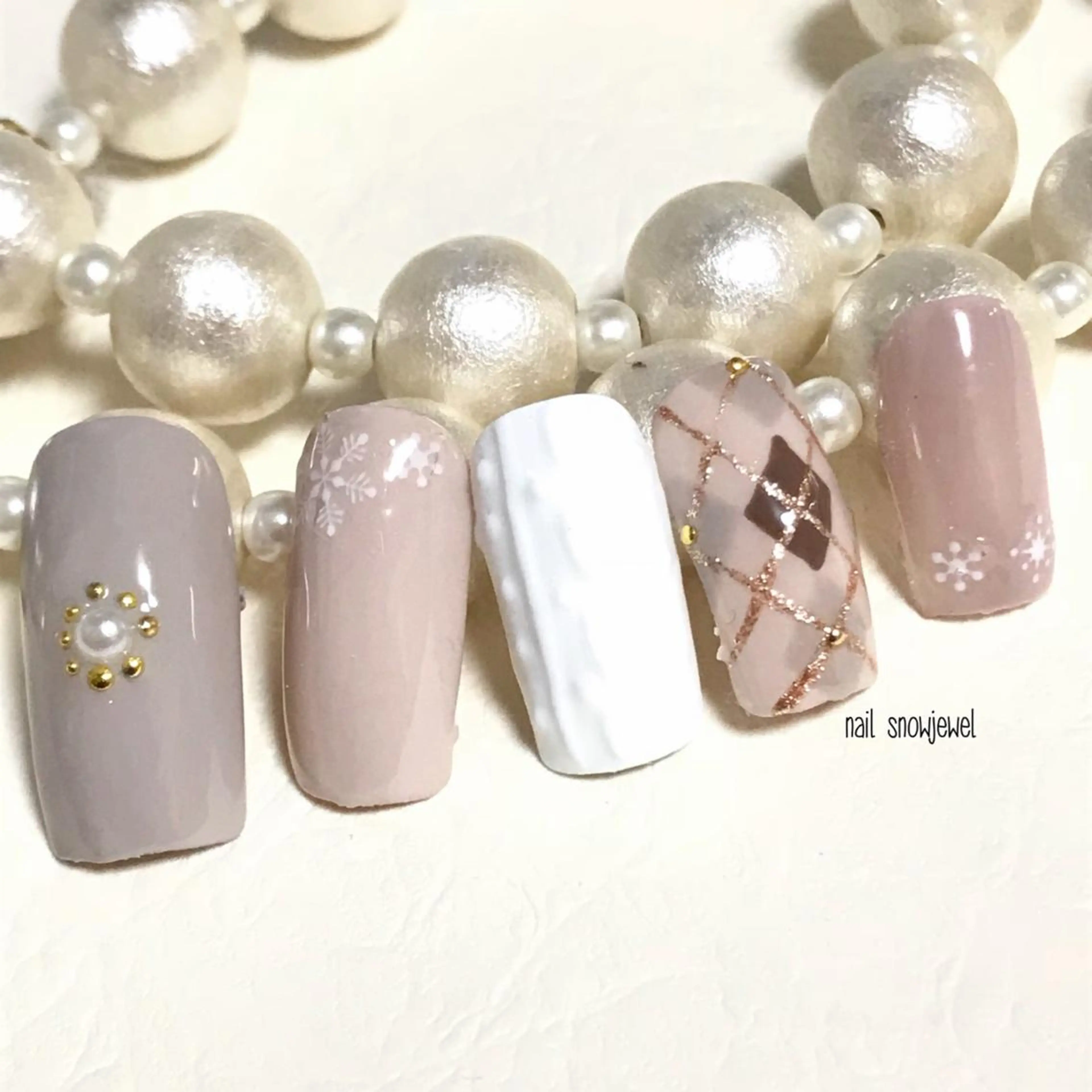 ネイル nail snowjewelのネイルデザイン