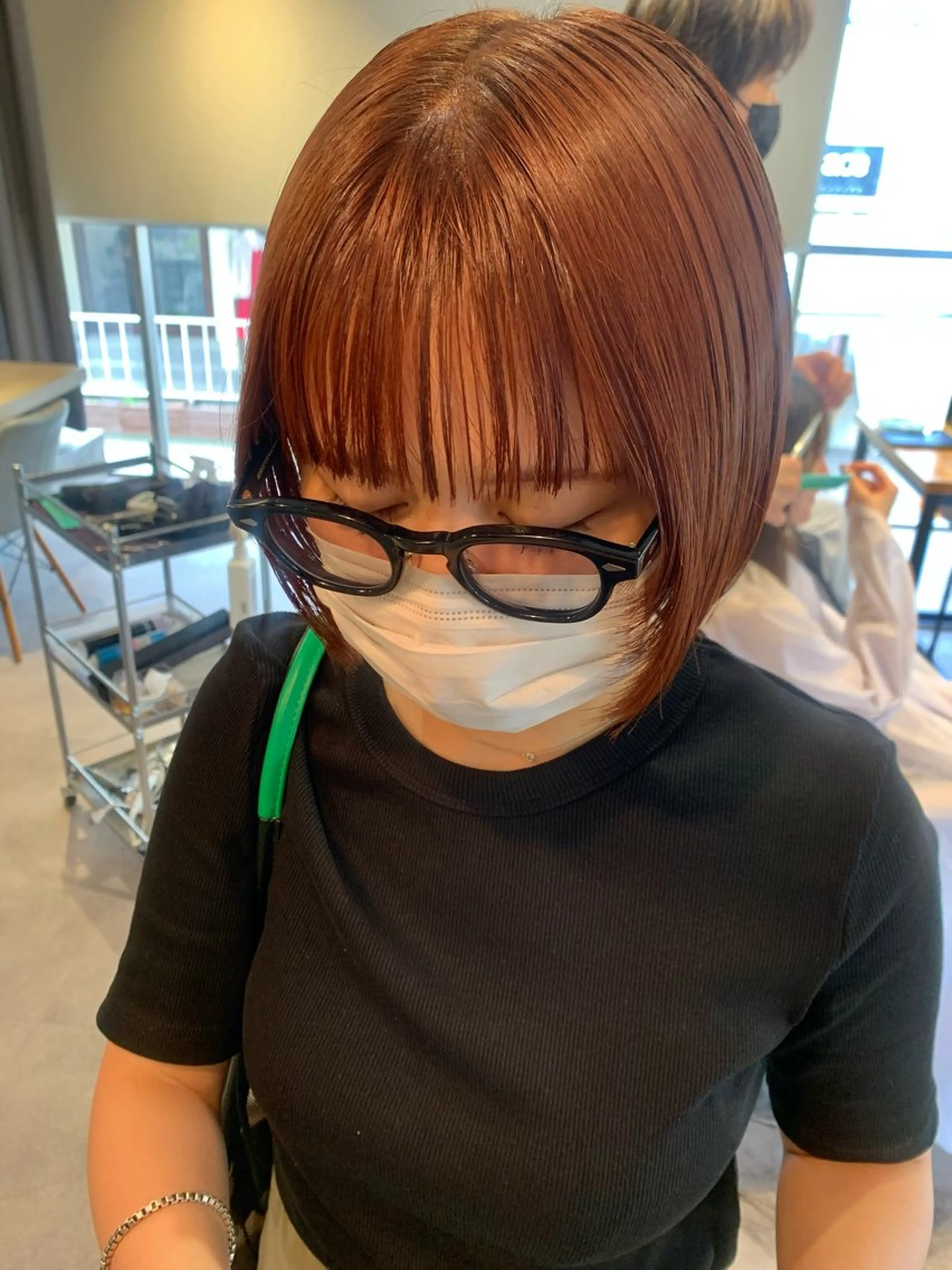 ショート カット ヘアカラー トリートメント 【髪質改善🌿】木本 志歩のヘアスタイル
