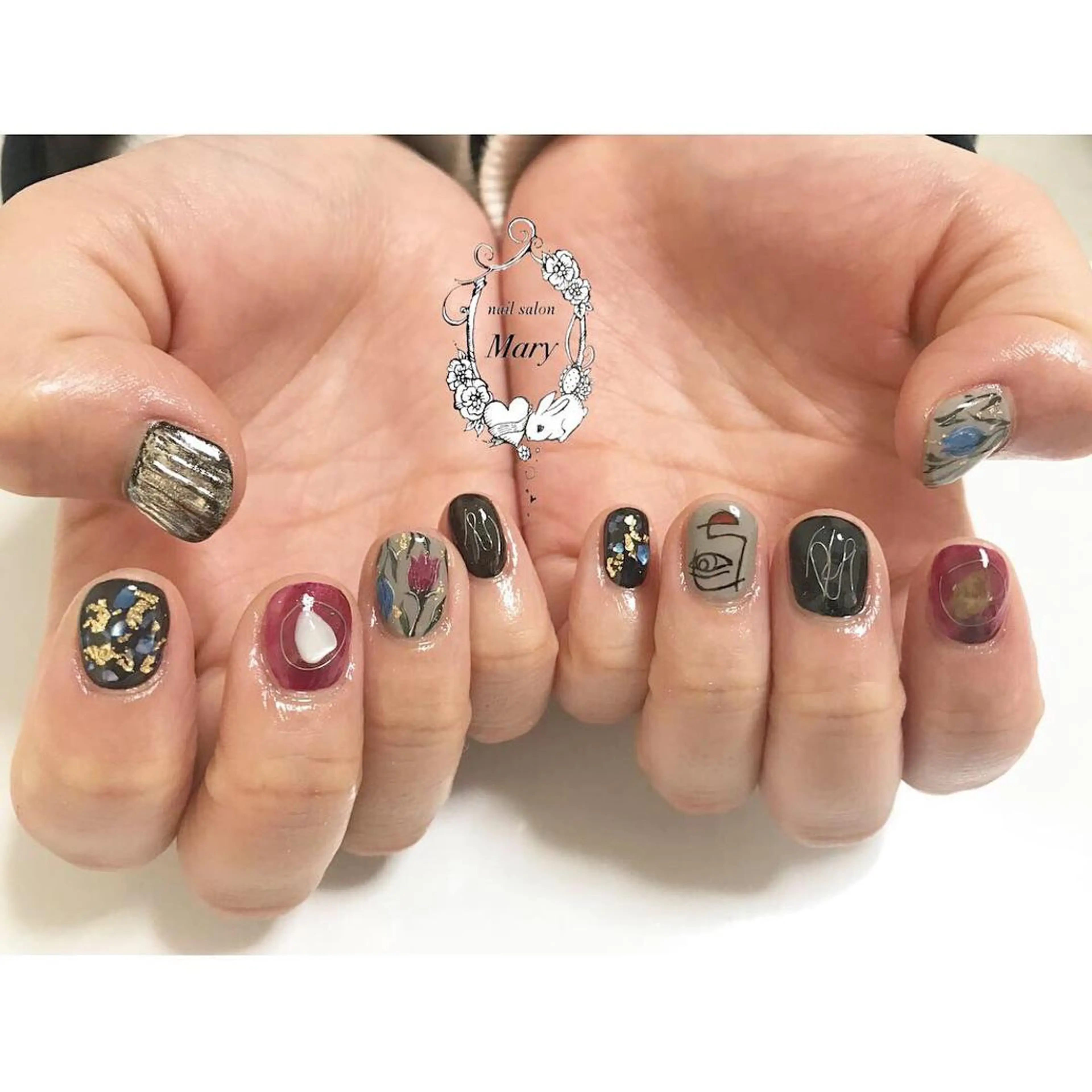ネイル WITH  NAIL ネイリストのネイルデザイン