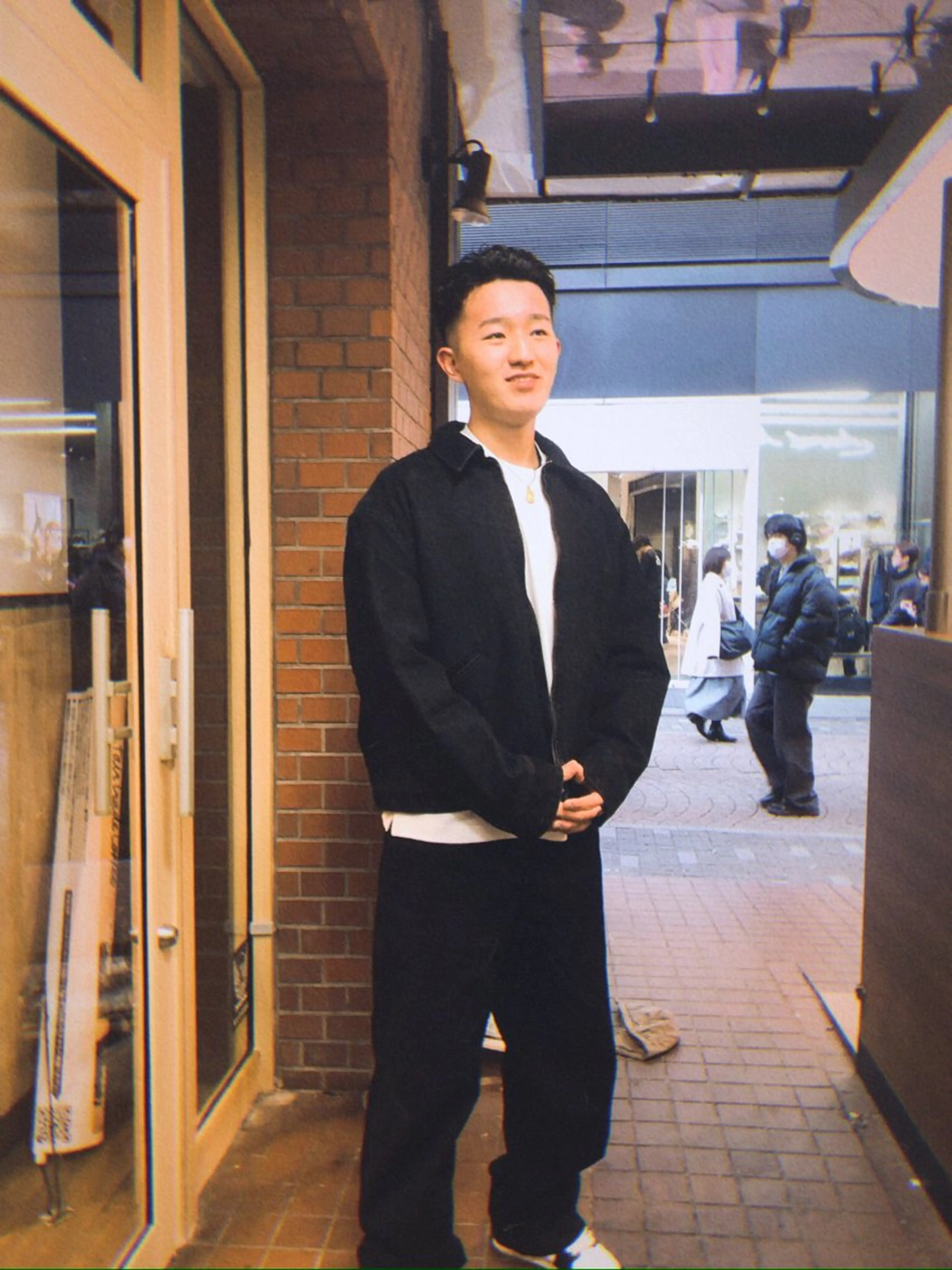 パーマ ヘアアレンジ メンズ カット パーマ トリートメント ヘアセット 栗原 侑也のヘアスタイル