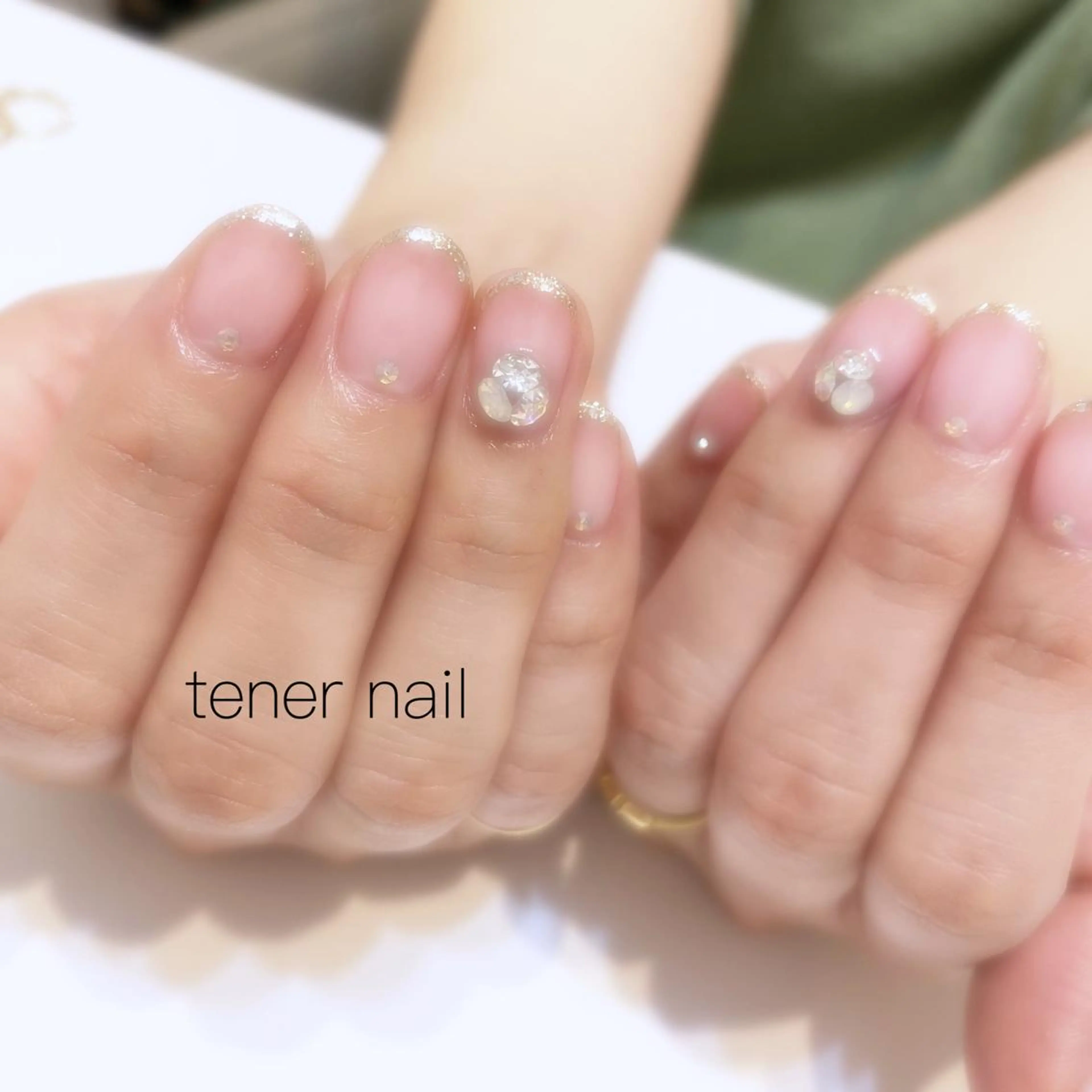 ネイル フレンチネイル tener  nail  テネルネイル所属・テネルネイル tener nailのネイルデザイン