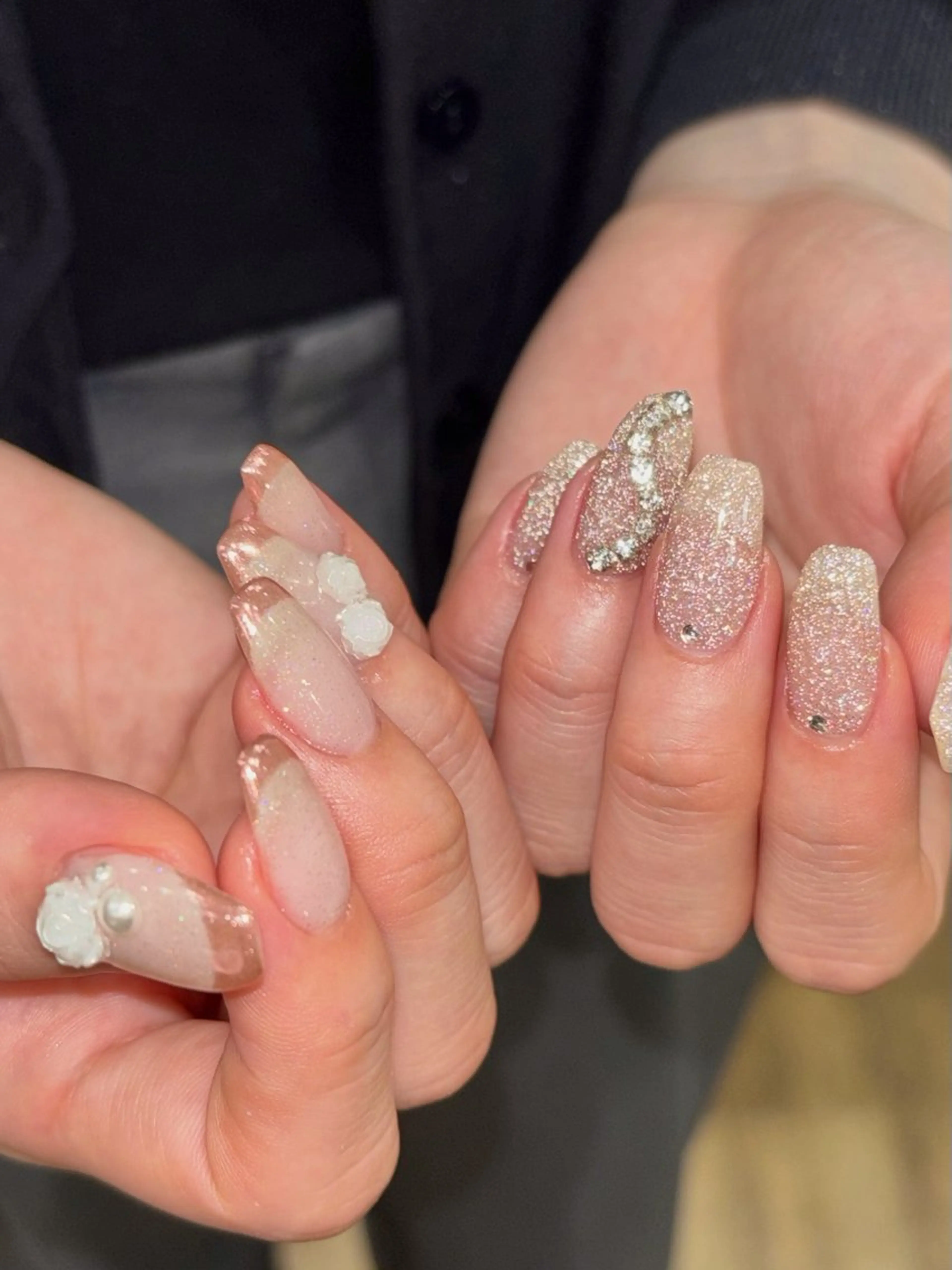 ネイル フラッシュネイル フレンチネイル ミラーネイル HOHOKO NAIL所属・H HOHOKOのネイルデザイン