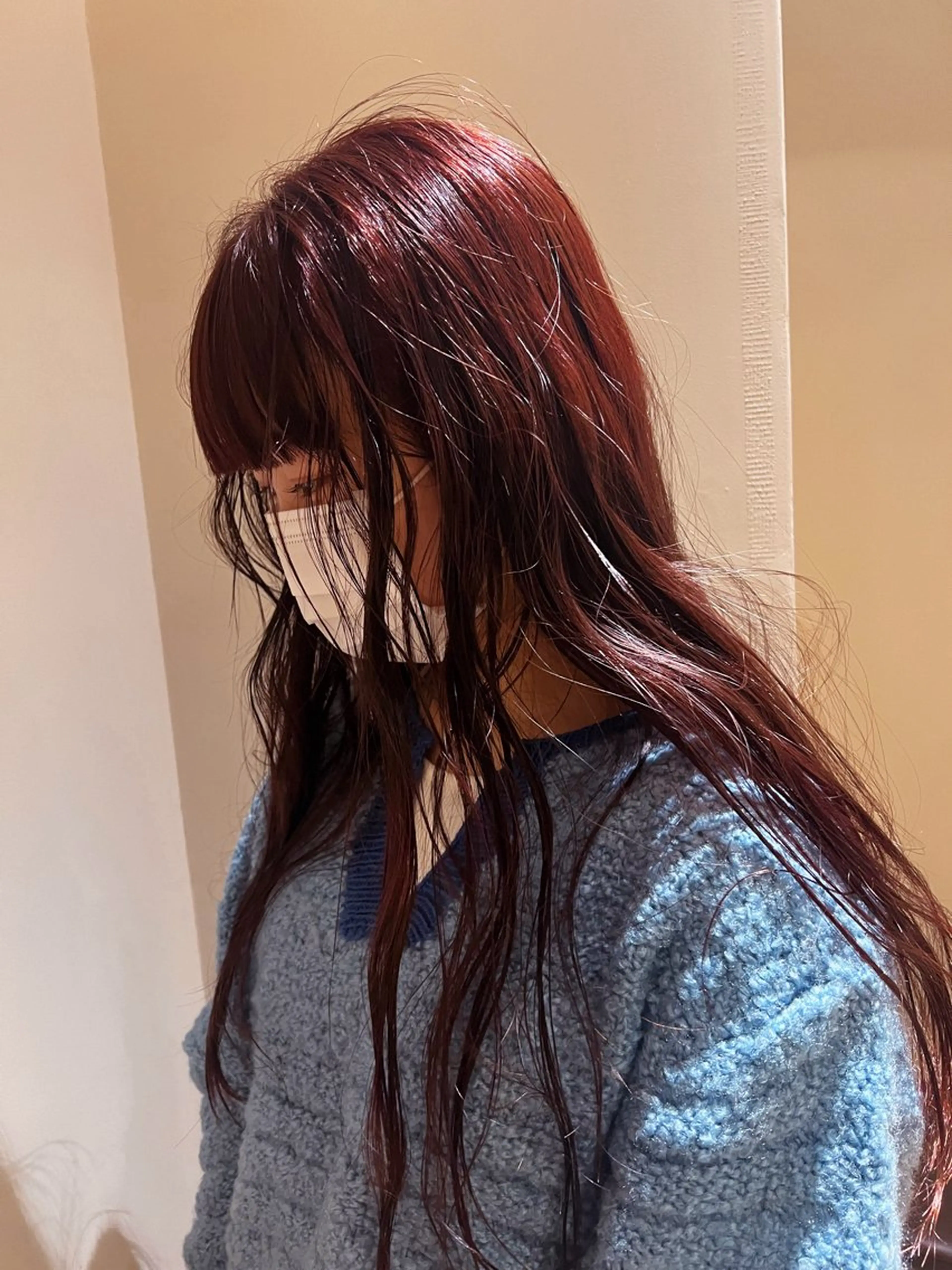 カラー ヘアカラー トリートメント 南部 綾音のヘアスタイル