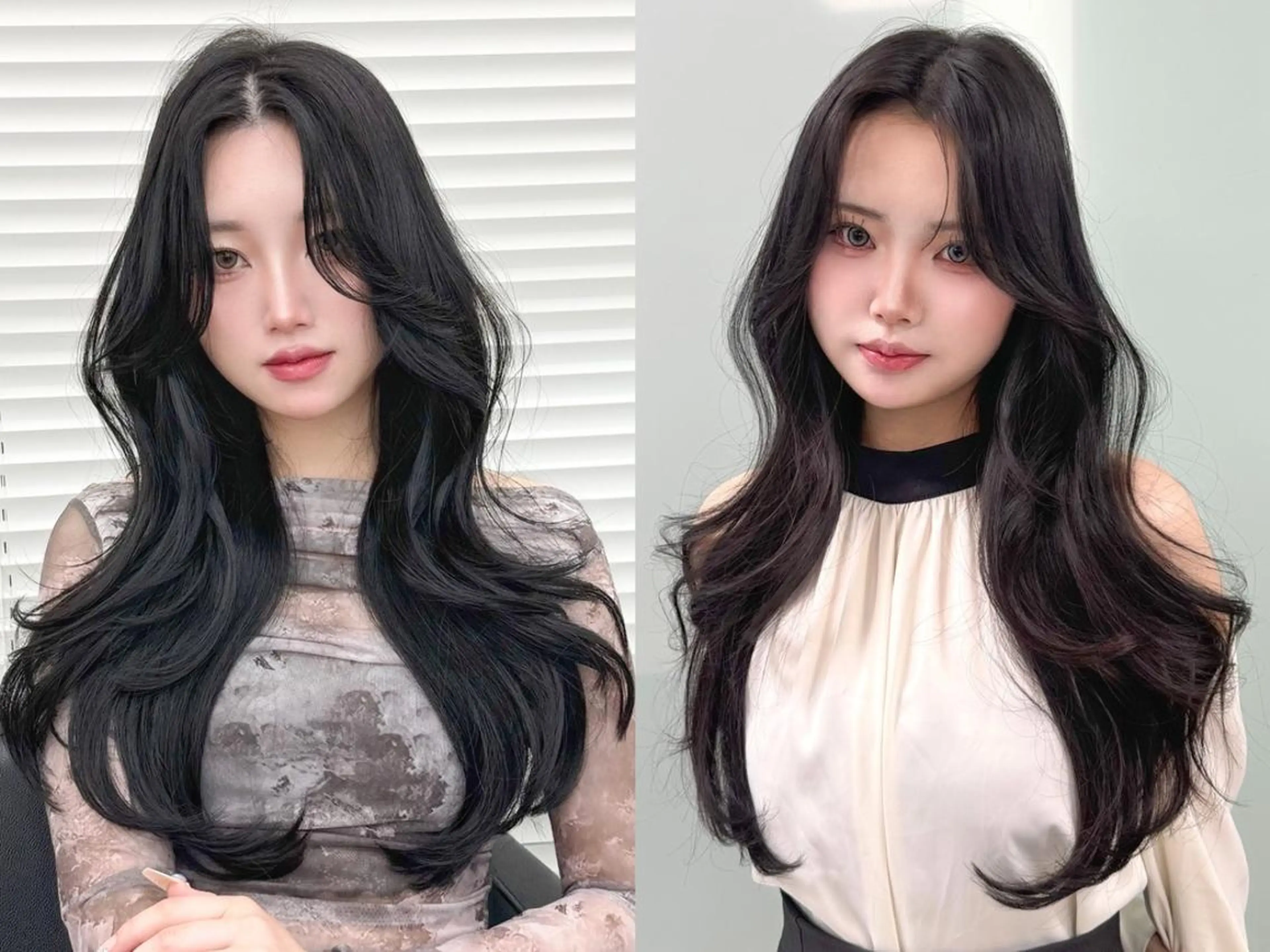 ロング カラー ヘアアレンジ 🫧柔らか透明感🫧 大人っぽヘア🫧のヘアスタイル