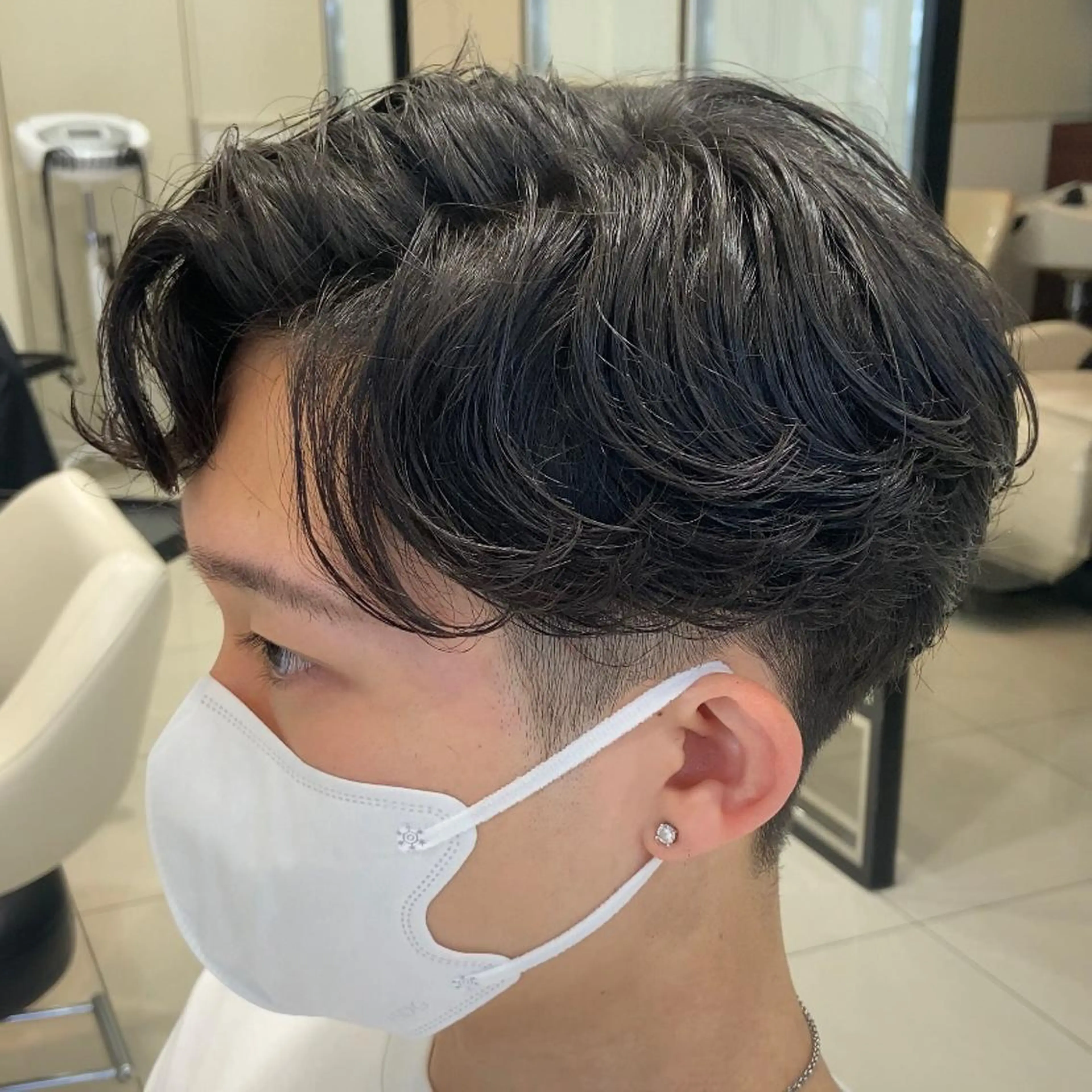 パーマ メンズ カルマパーマ メンズパーマ カット パーマ メンズ縮毛矯正 ♠️店長下平隼人のヘアスタイル