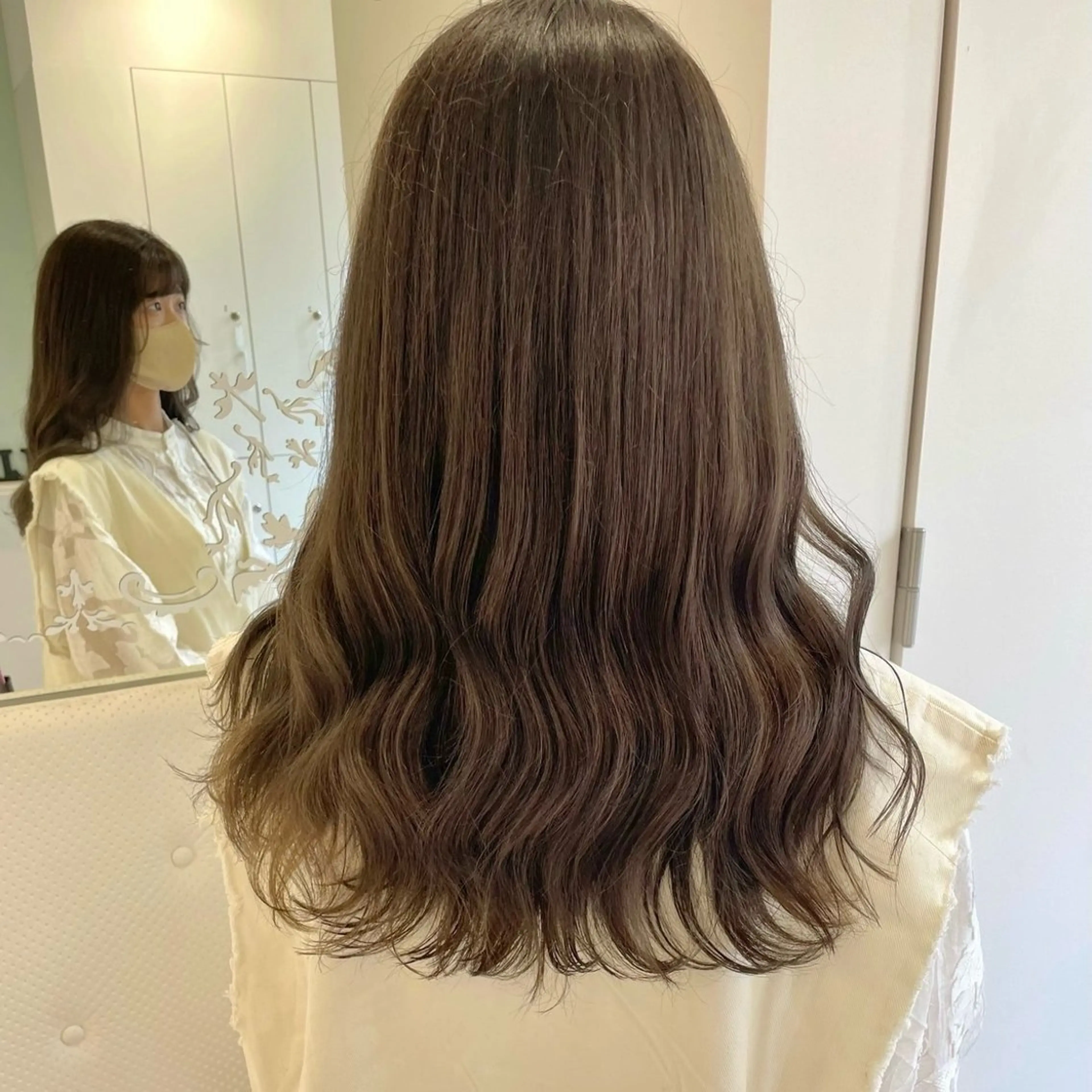 ロング カラー ヘアカラー ParveMix￤ 大賀さつき🍨🤍のヘアスタイル