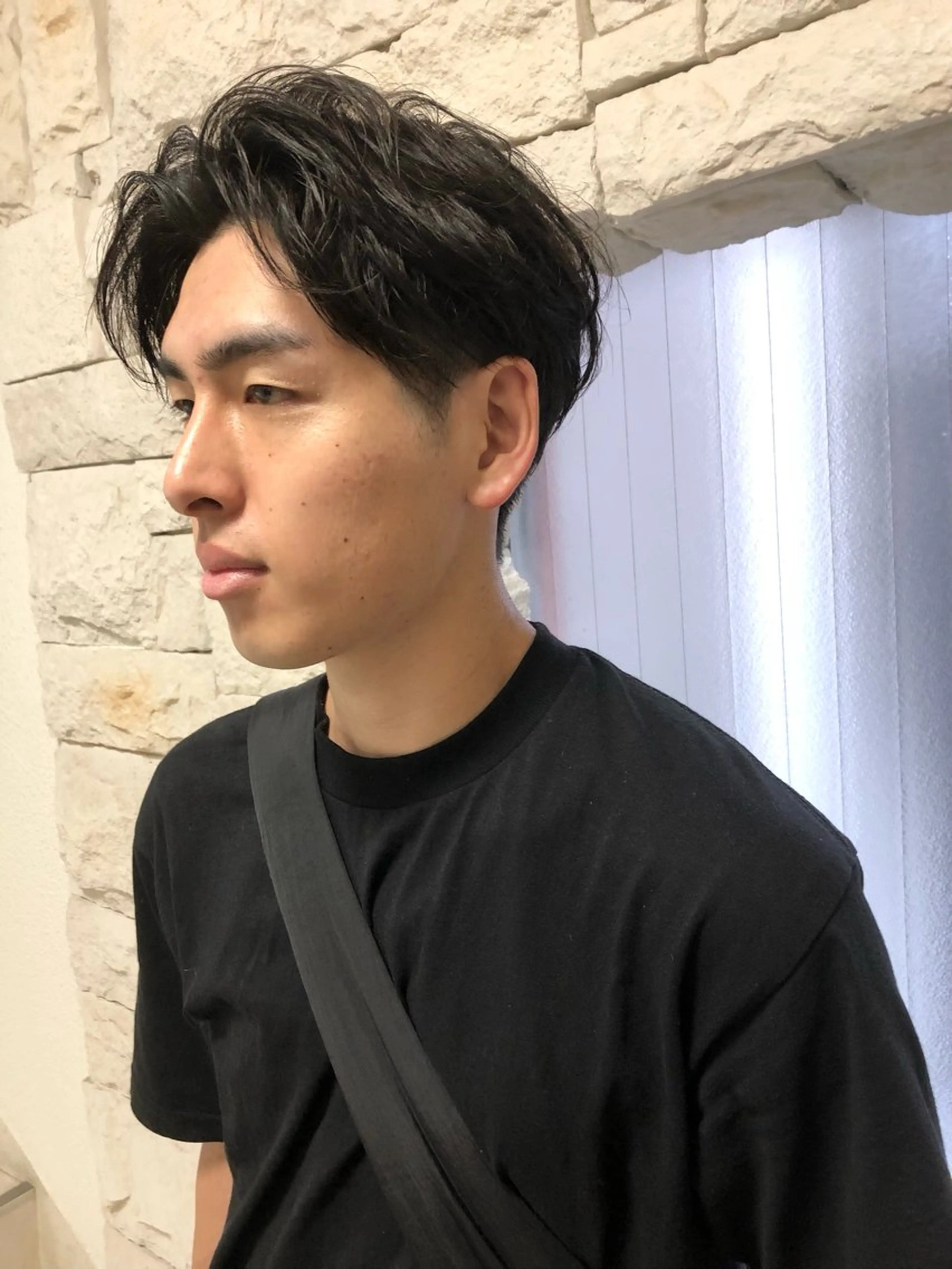 ヘアアレンジ メンズ カット トリートメント ヘアセット 栗原 侑也のヘアスタイル
