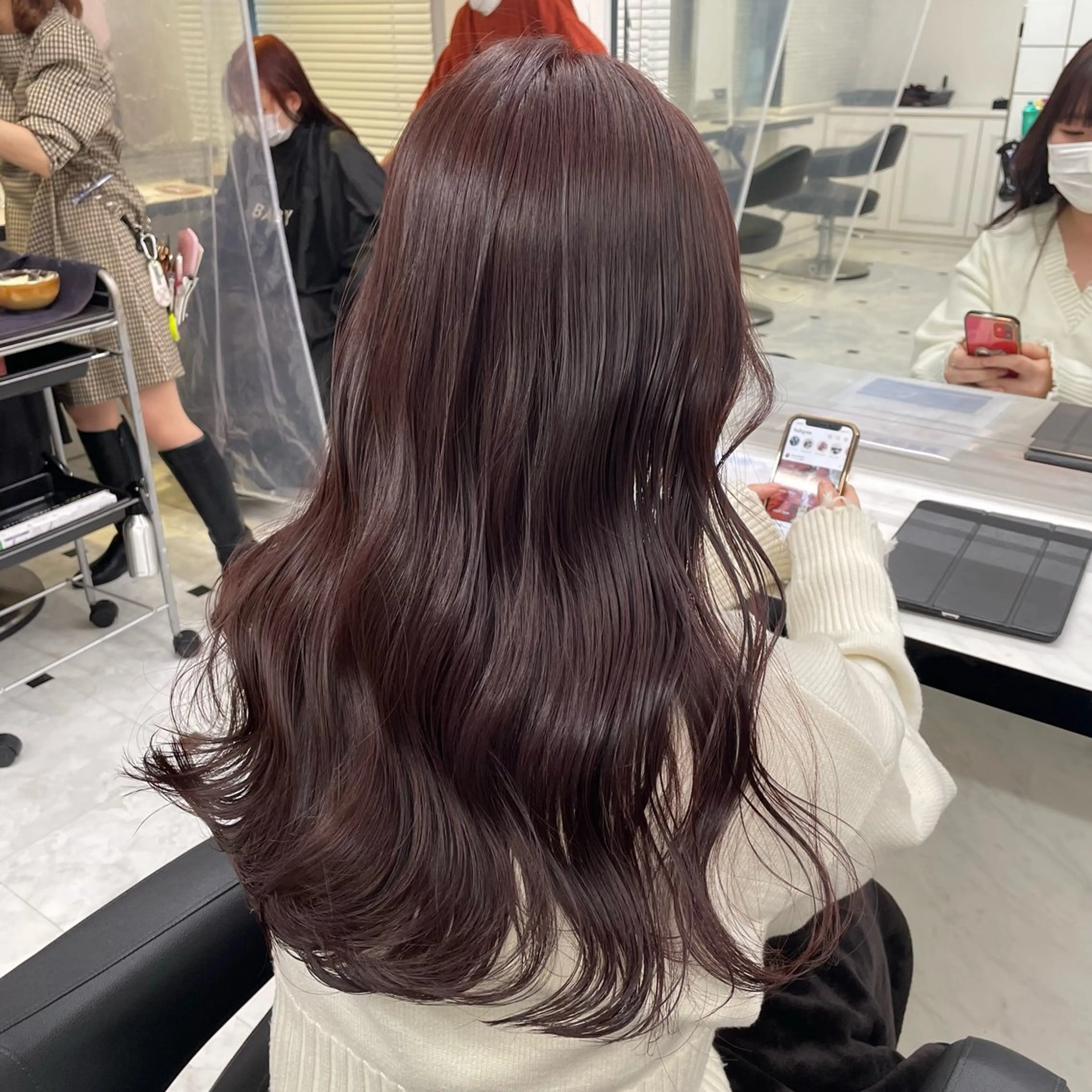 ロング カラー ヘアアレンジ ブラウンカラー ダブルカラー ピンクカラー ヘアカラー ブリーチカラー🩰 ガーリー🩰とらのヘアスタイル