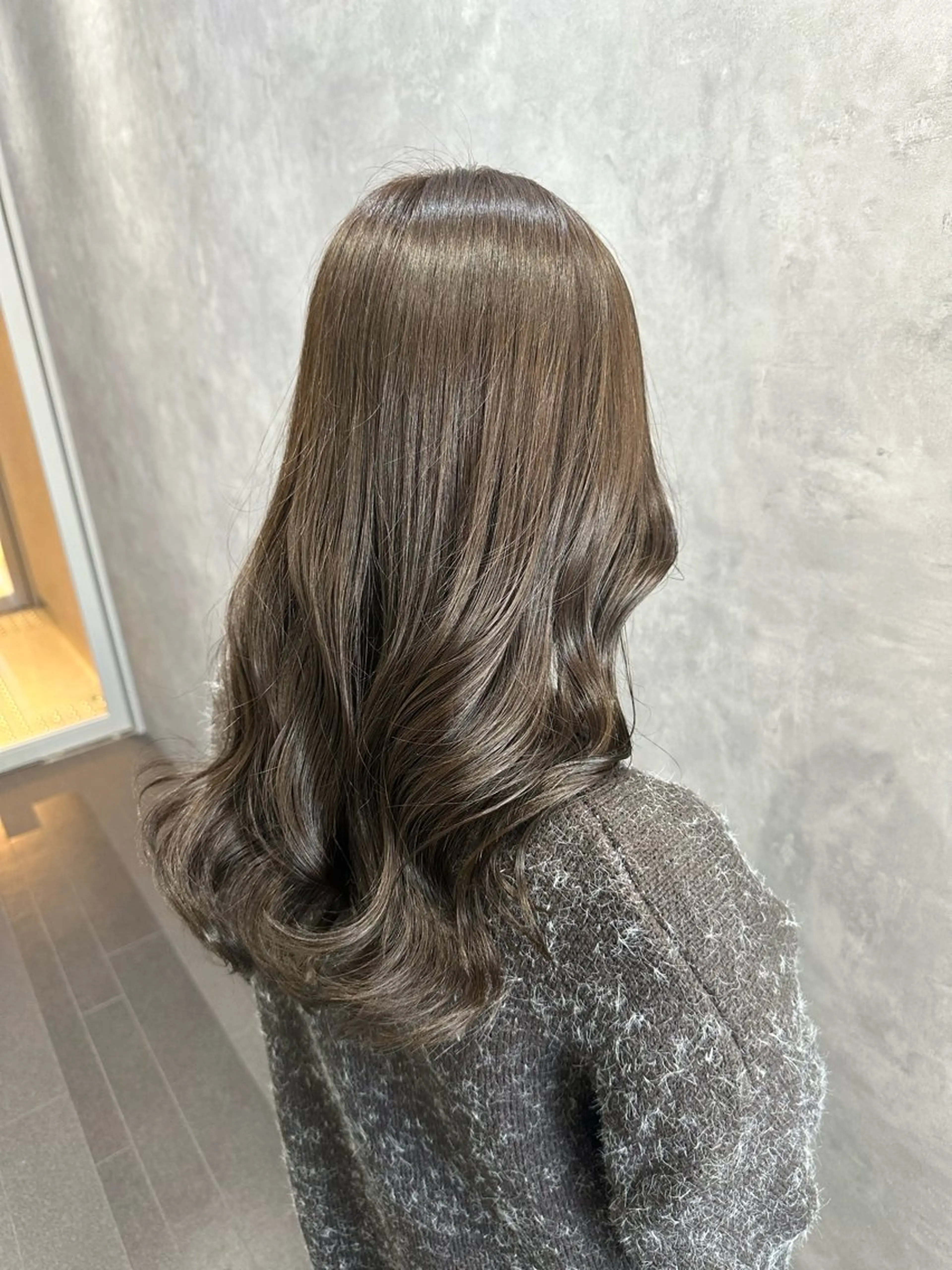 ロング カラー カット ヘアカラー CS made by SHACHU栄店所属・透明感/ブリーチ縮毛 /髪質改善/星野純一のヘアスタイル