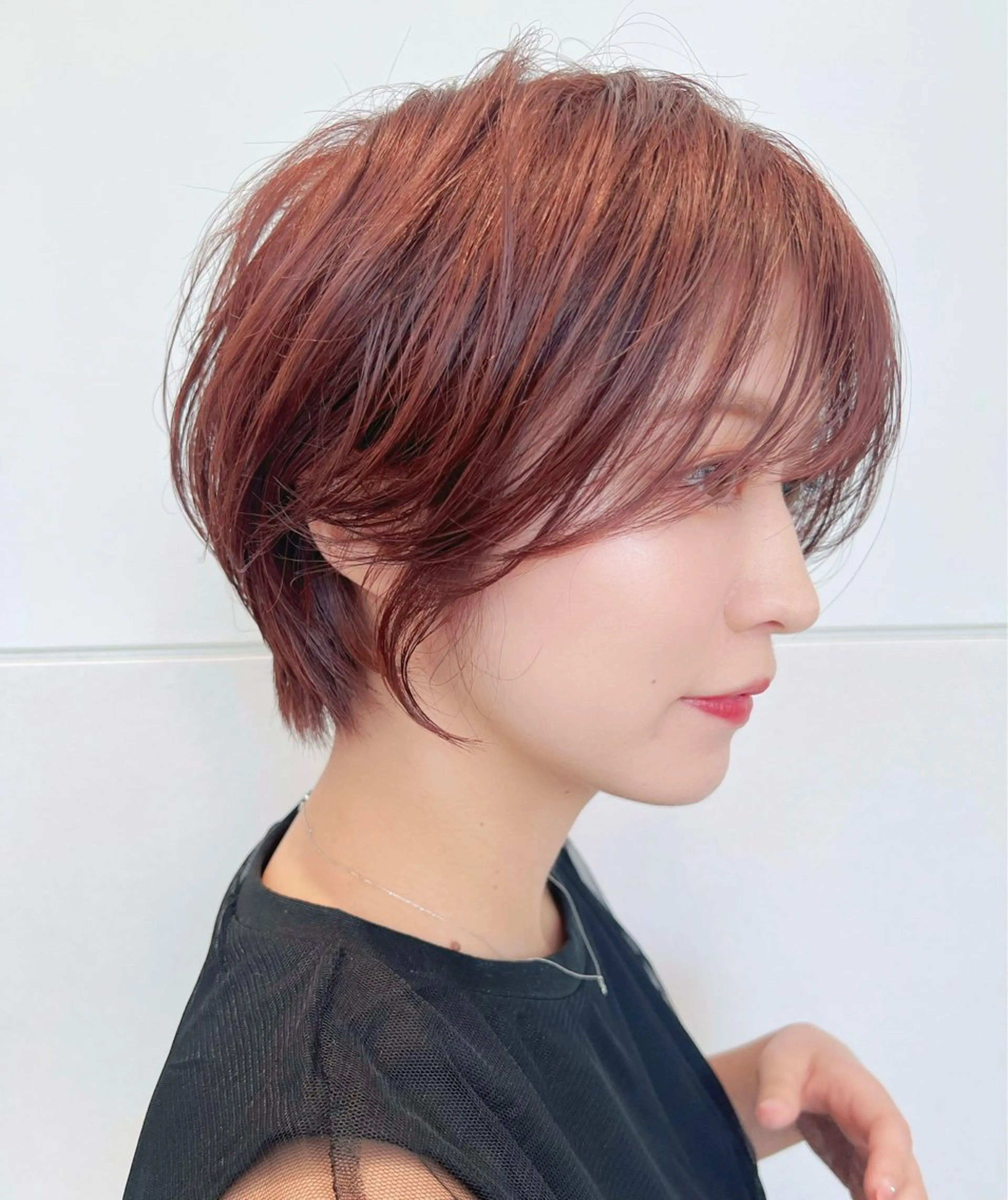 ショート ヘアカラー ヘッドスパ 縮毛矯正 /横山陸人のヘアスタイル