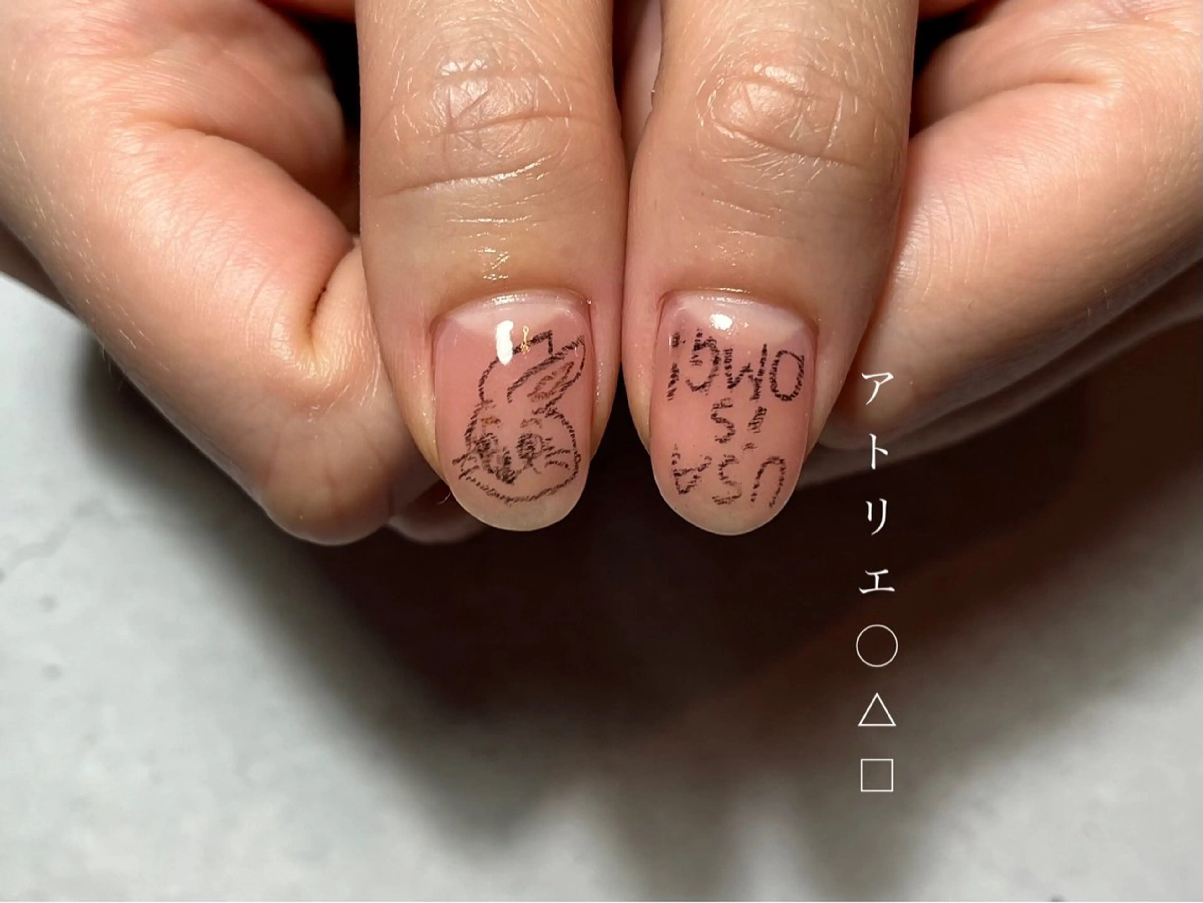 ネイル ハンドネイル アトリエ ○△□のネイルデザイン